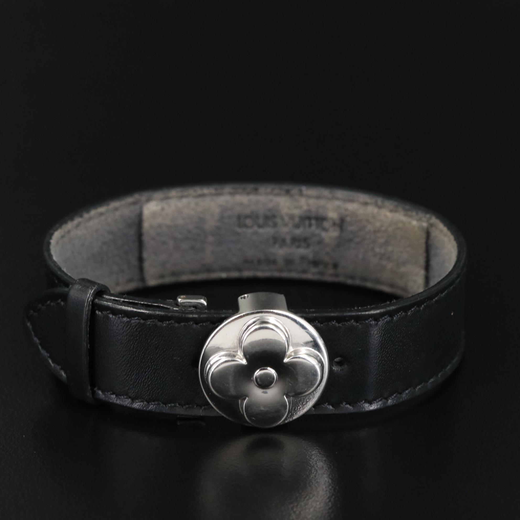 Louis Vuitton Clover Leather Bracelet