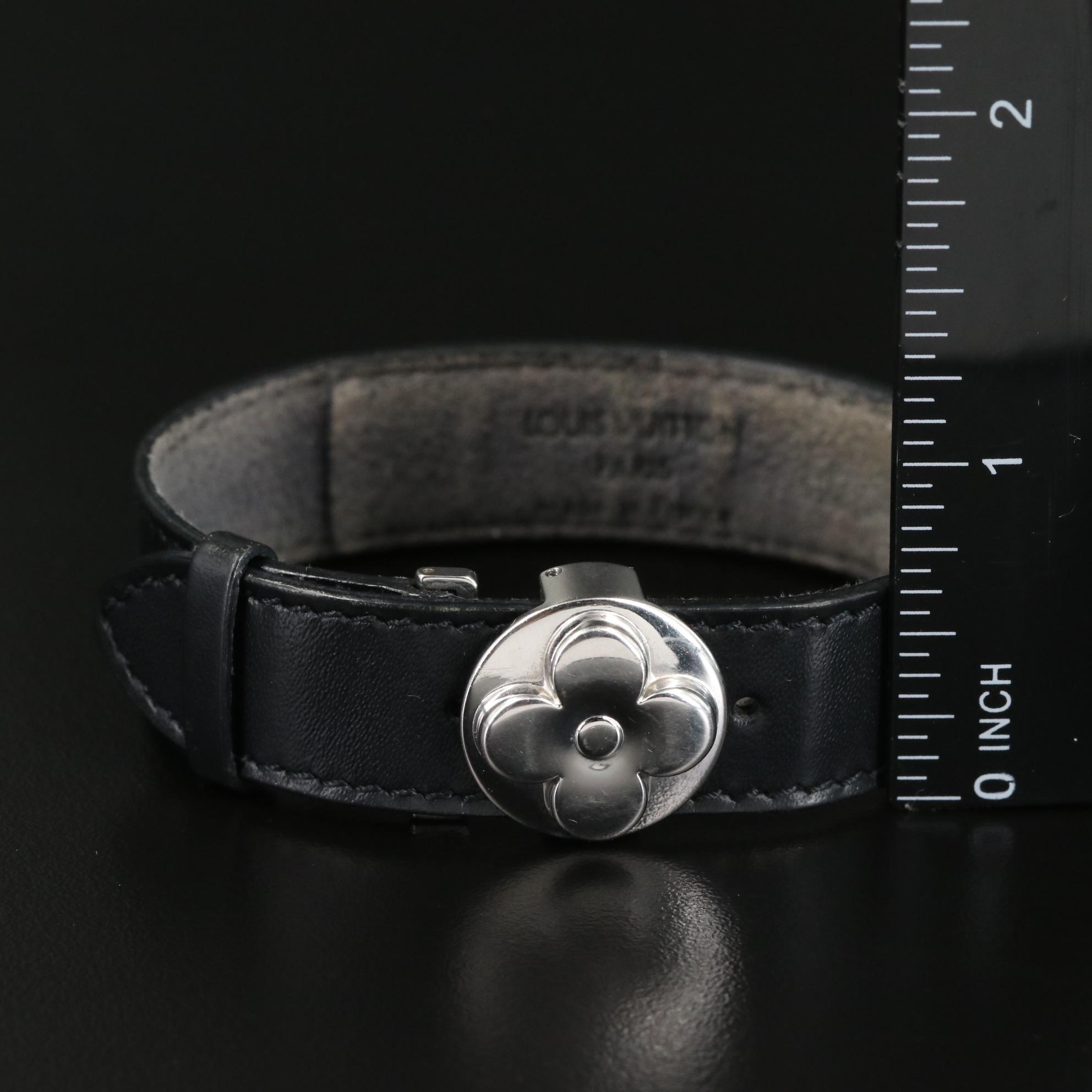 Louis Vuitton Clover Leather Bracelet