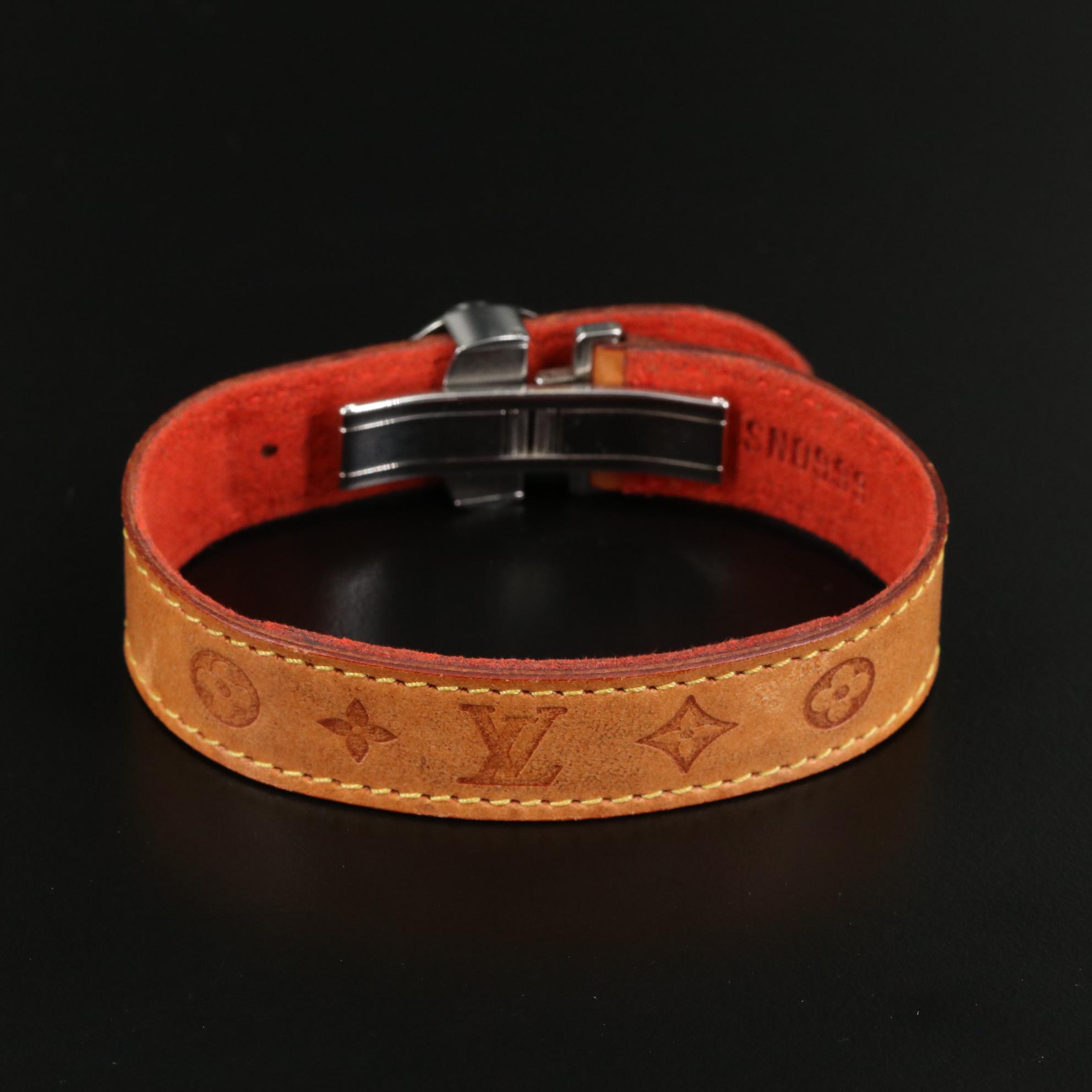 Louis Vuitton Clover Leather Bracelet