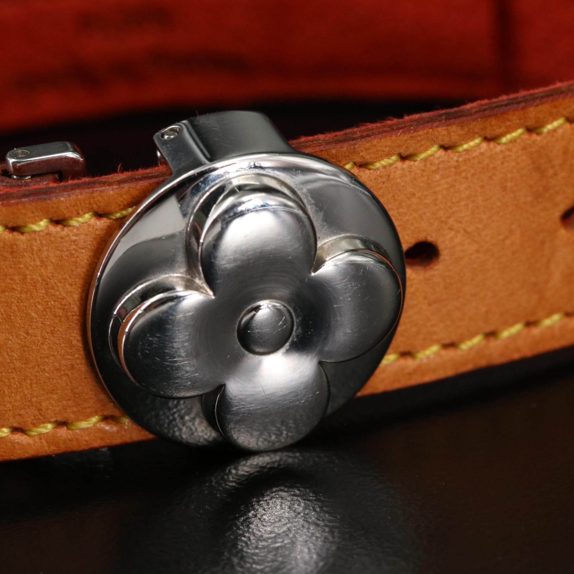 Louis Vuitton Clover Leather Bracelet