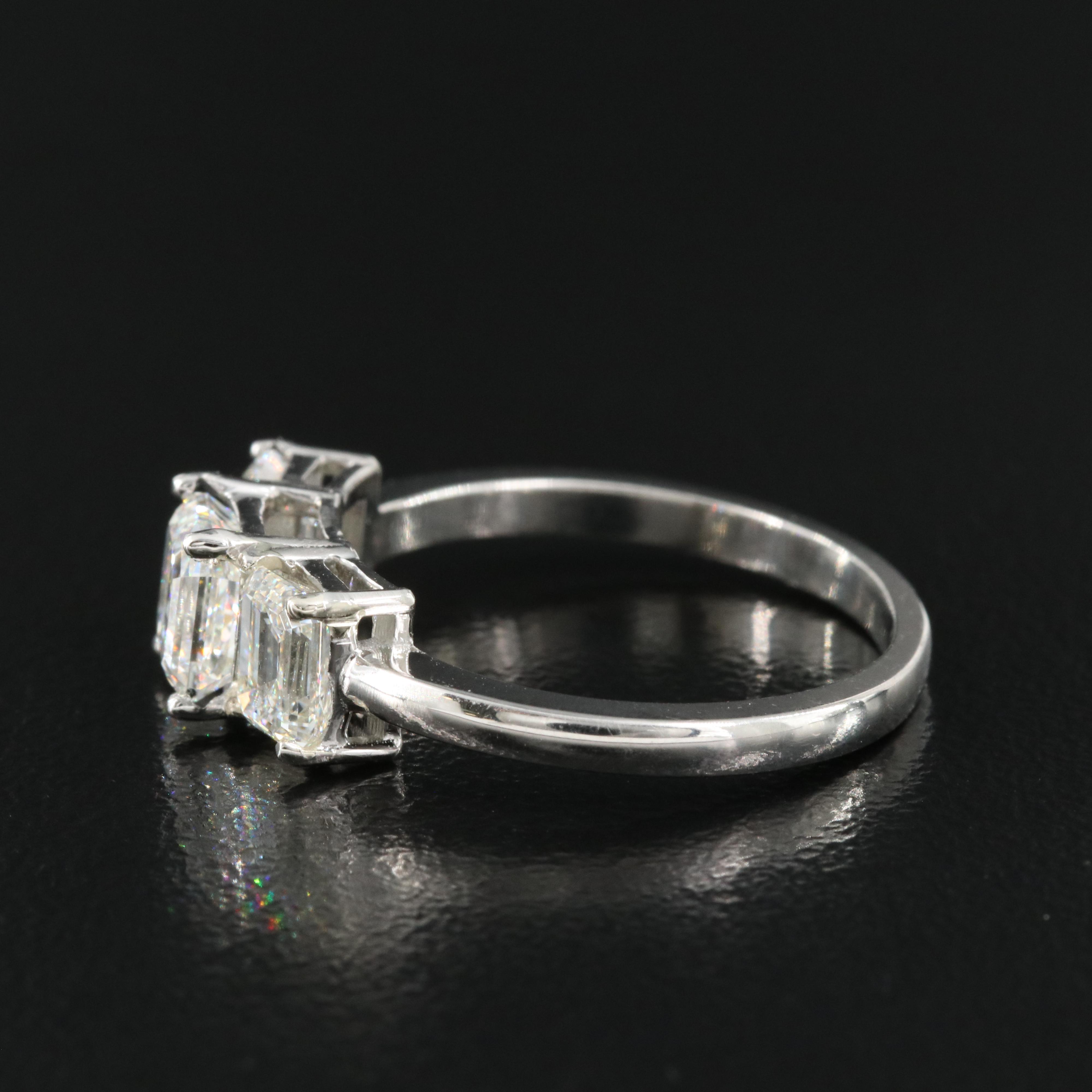 Platinum 2.01 CTW Flawless and Internally Flawless Diamond Ring with GIA Reports