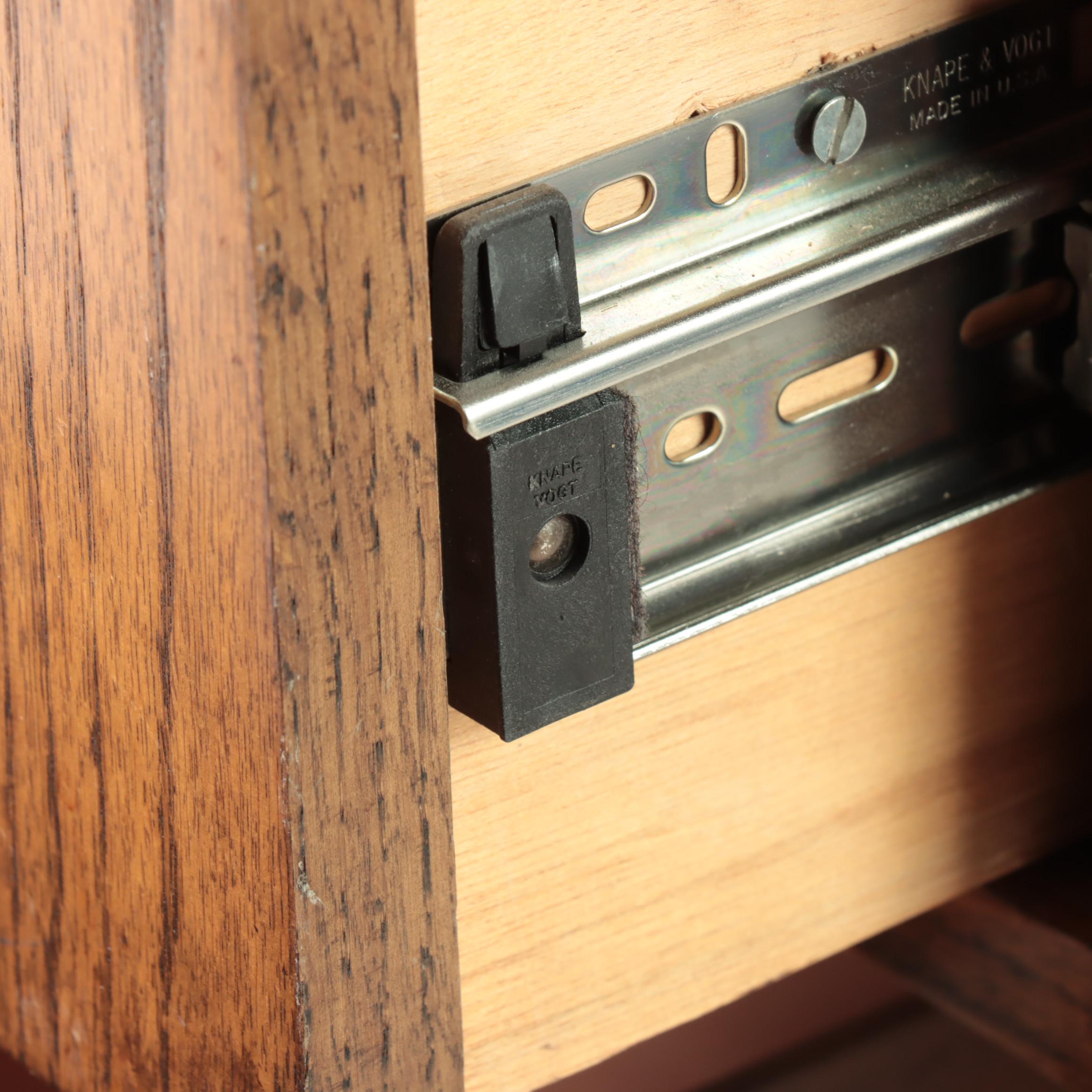 Victorian Style Oak Filing Cabinet