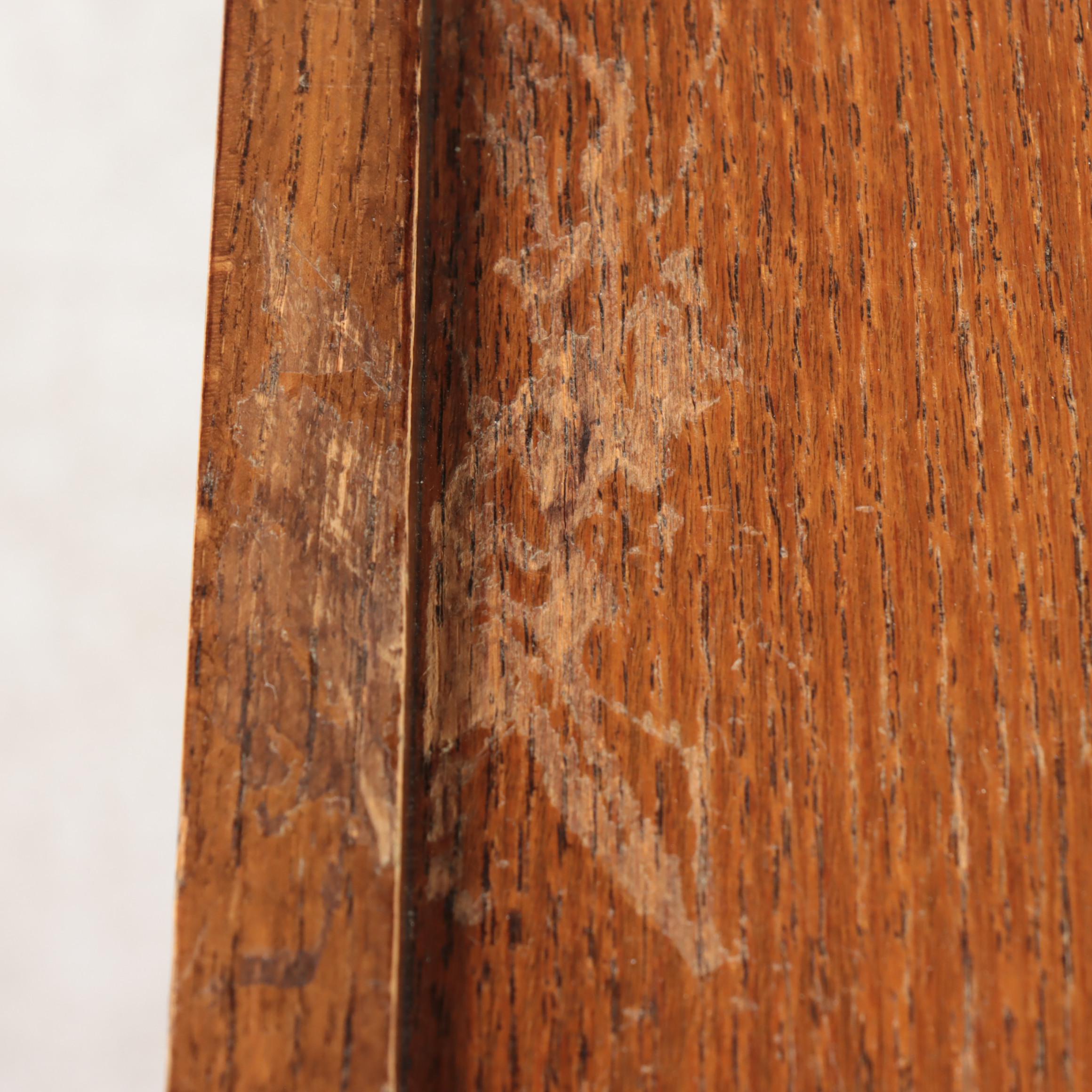 Victorian Style Oak Filing Cabinet