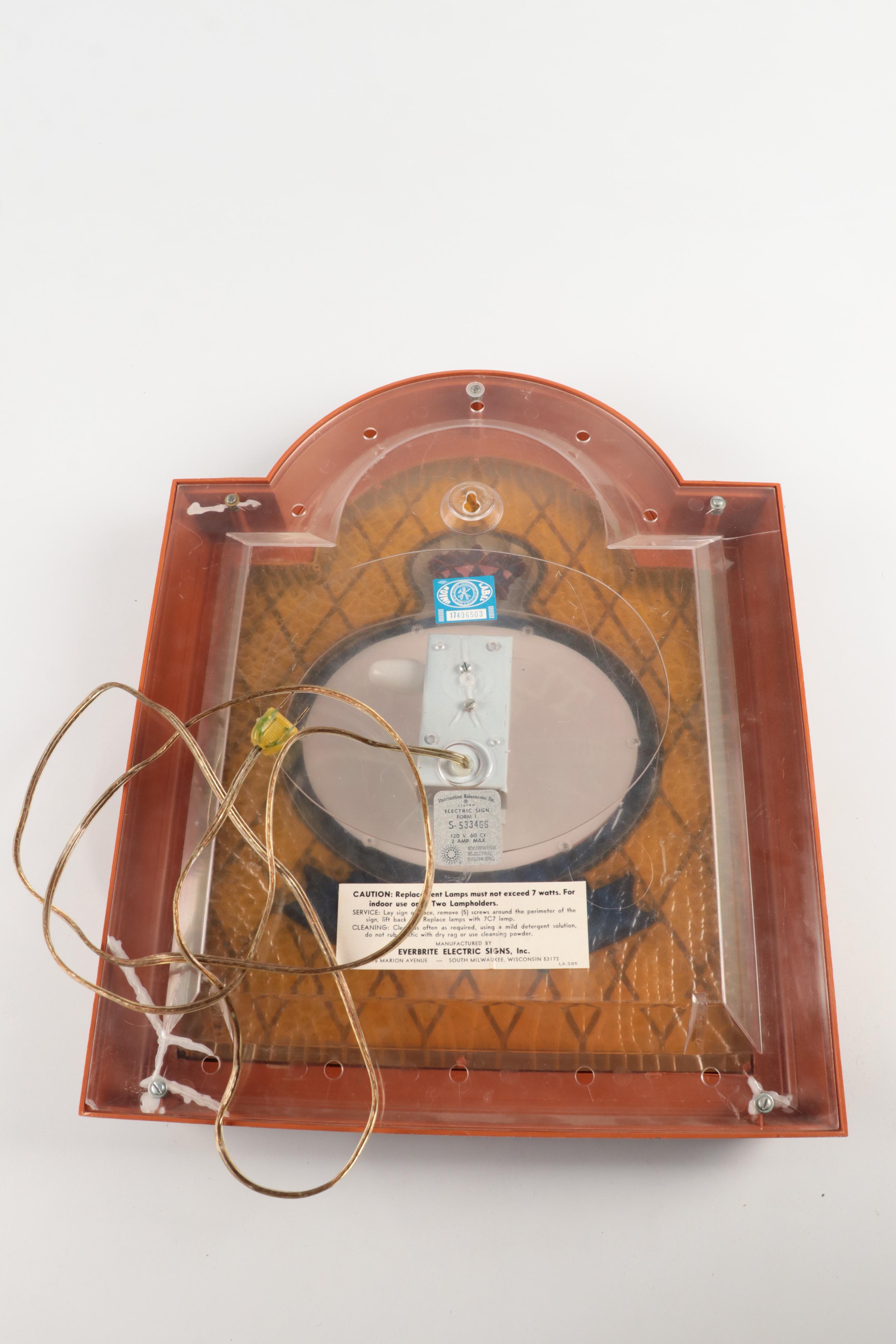 Miller Lite, Tuborg Beer with Other Illuminated Clocks and Sign