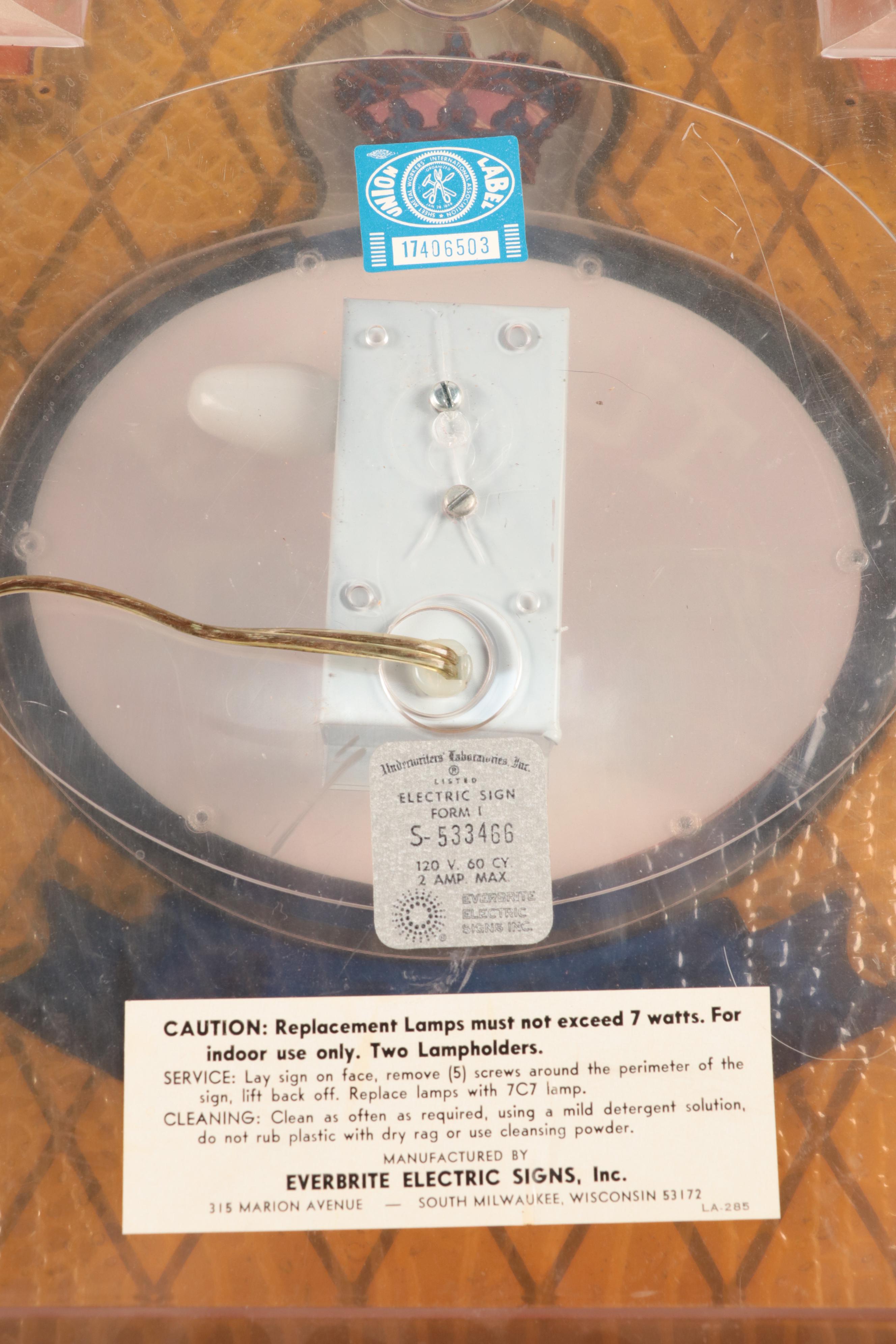 Miller Lite, Tuborg Beer with Other Illuminated Clocks and Sign