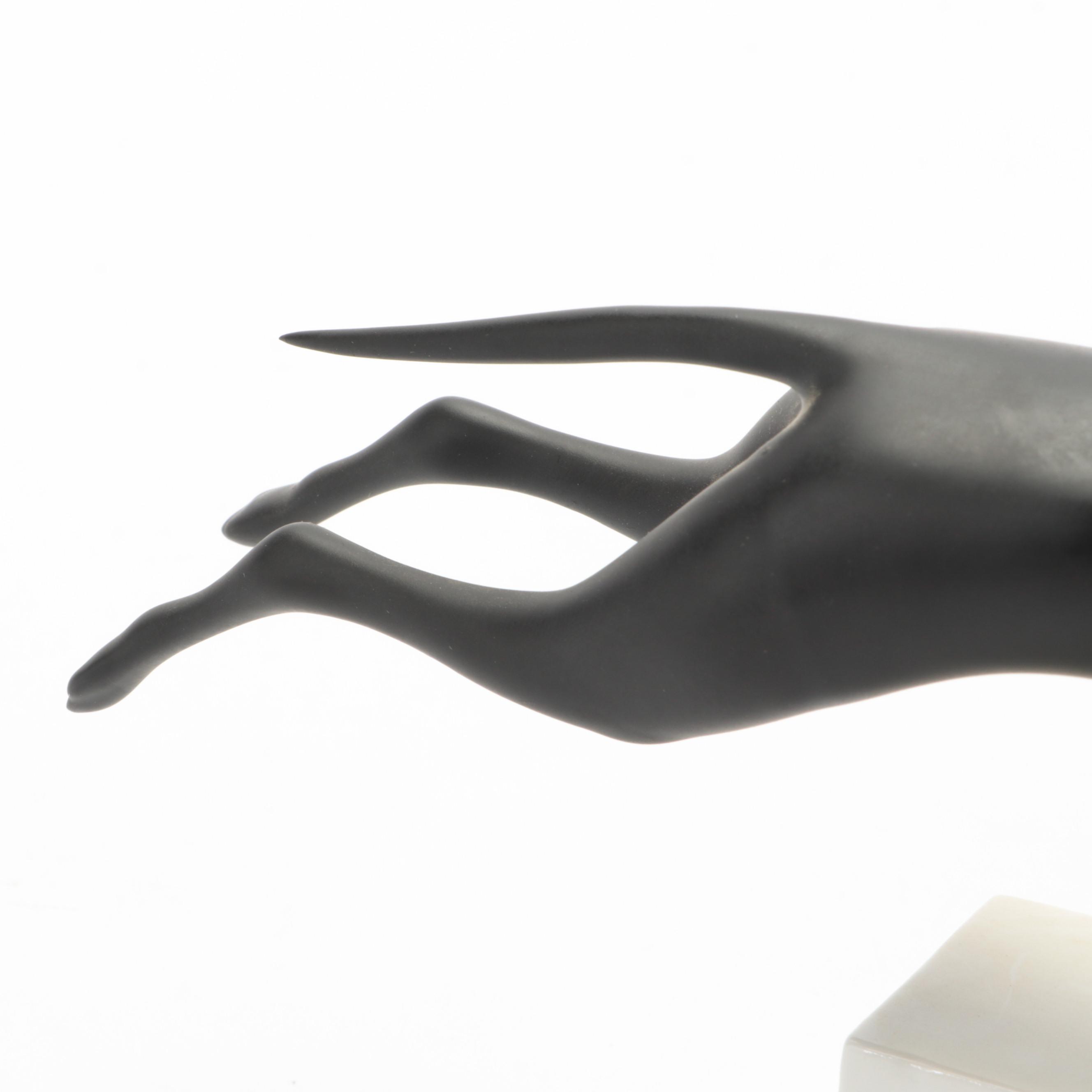 Royal Dux Bohemia Matte Glazed Porcelain Greyhound Figurine