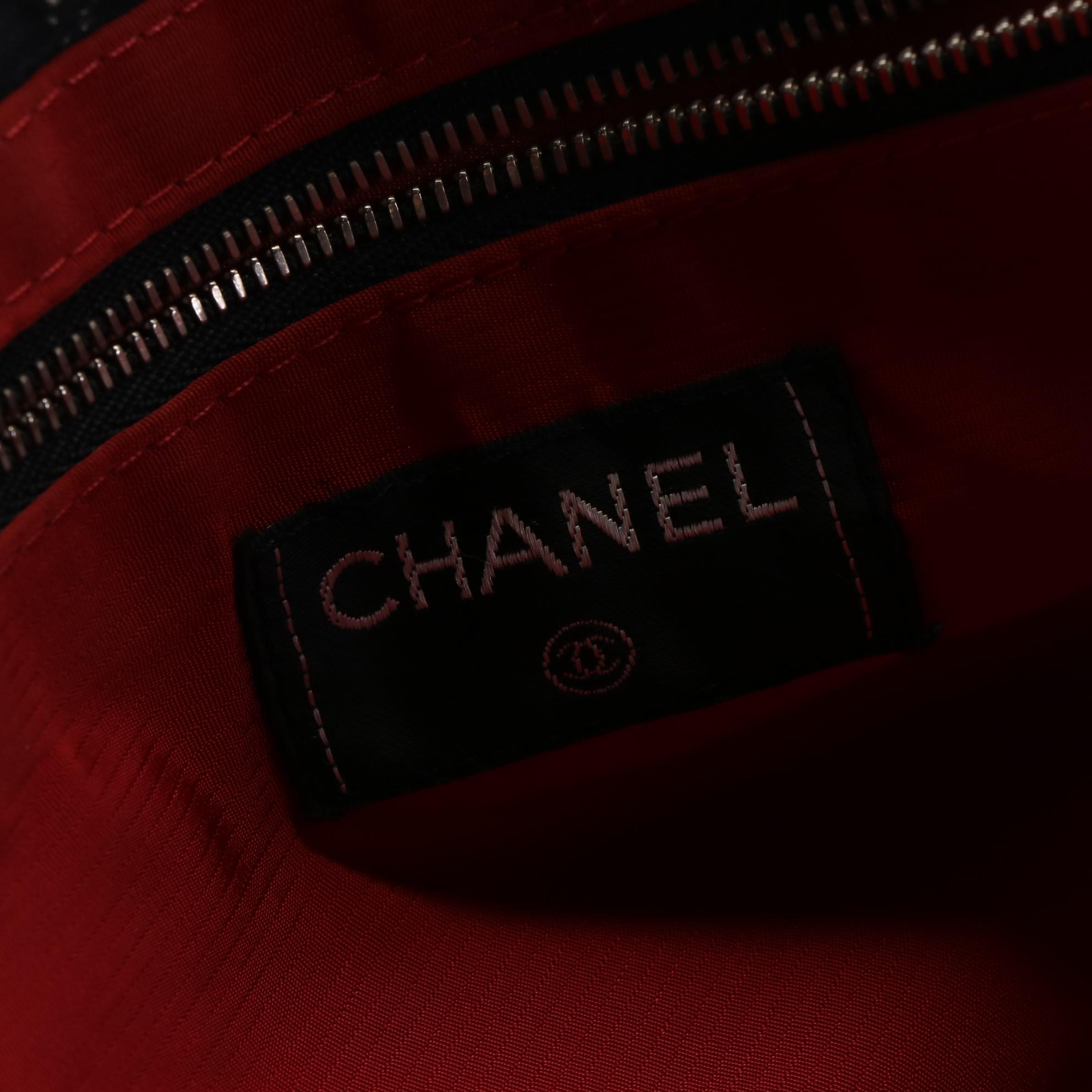 Chanel Travel Line Tote Bag in Printed Nylon