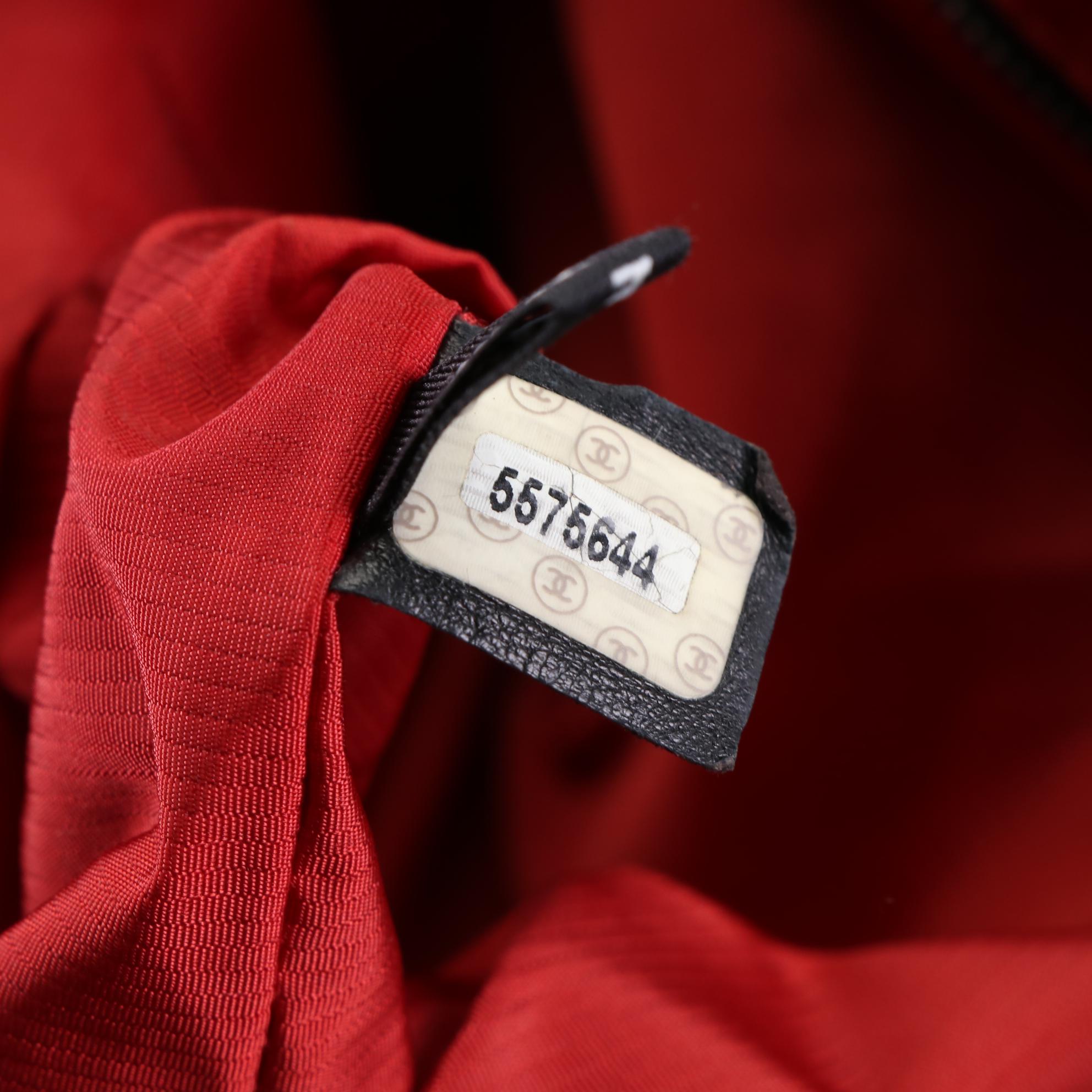 Chanel Travel Line Tote Bag in Printed Nylon