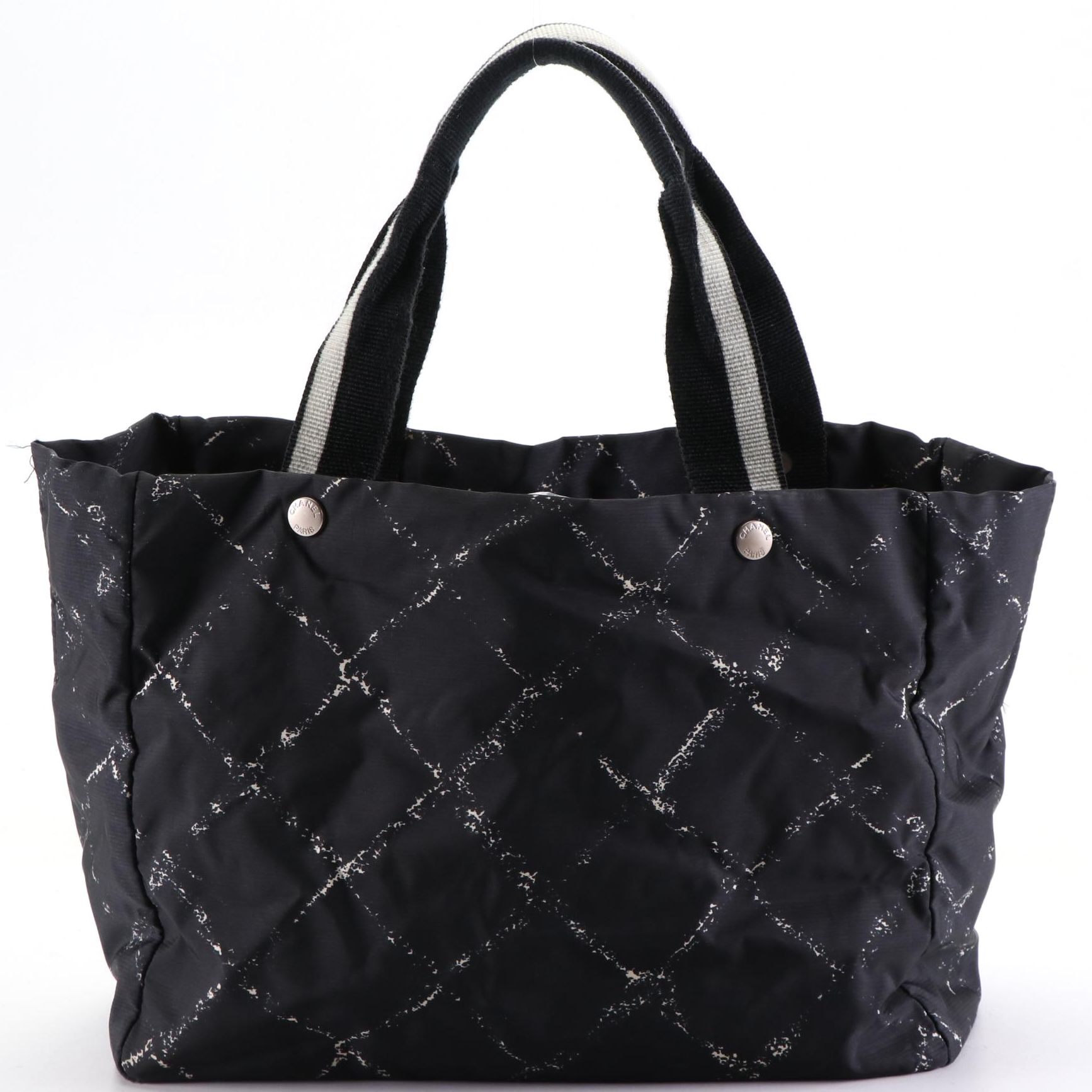Chanel Travel Line Tote Bag in Printed Nylon