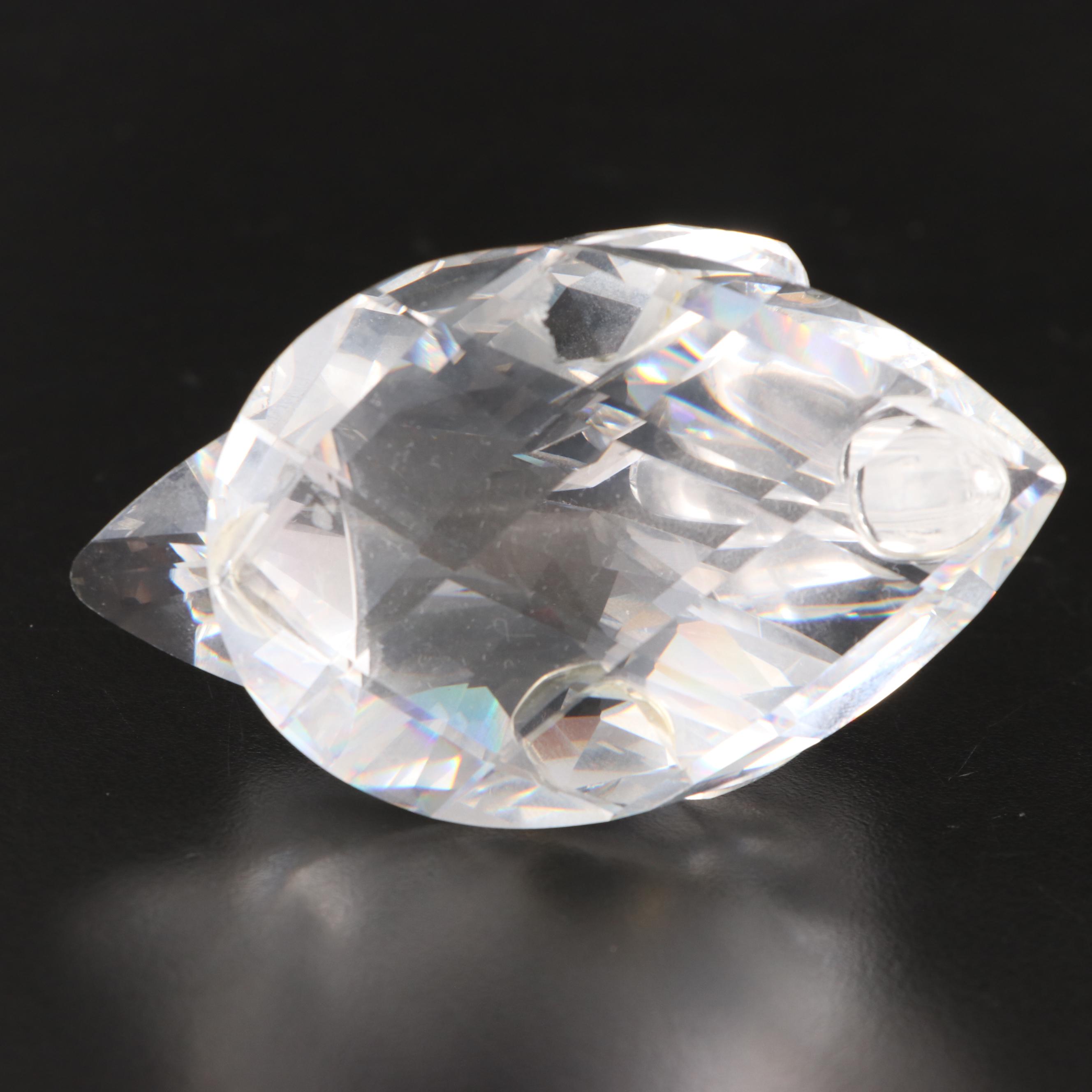 Swarovski Crystal Swan Figurines