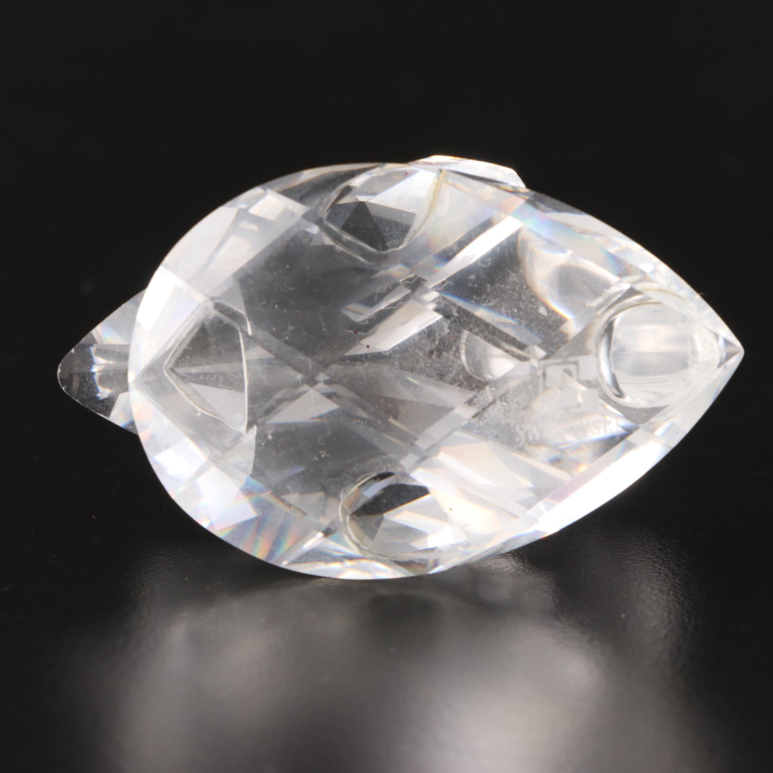 Swarovski Crystal Swan Figurines