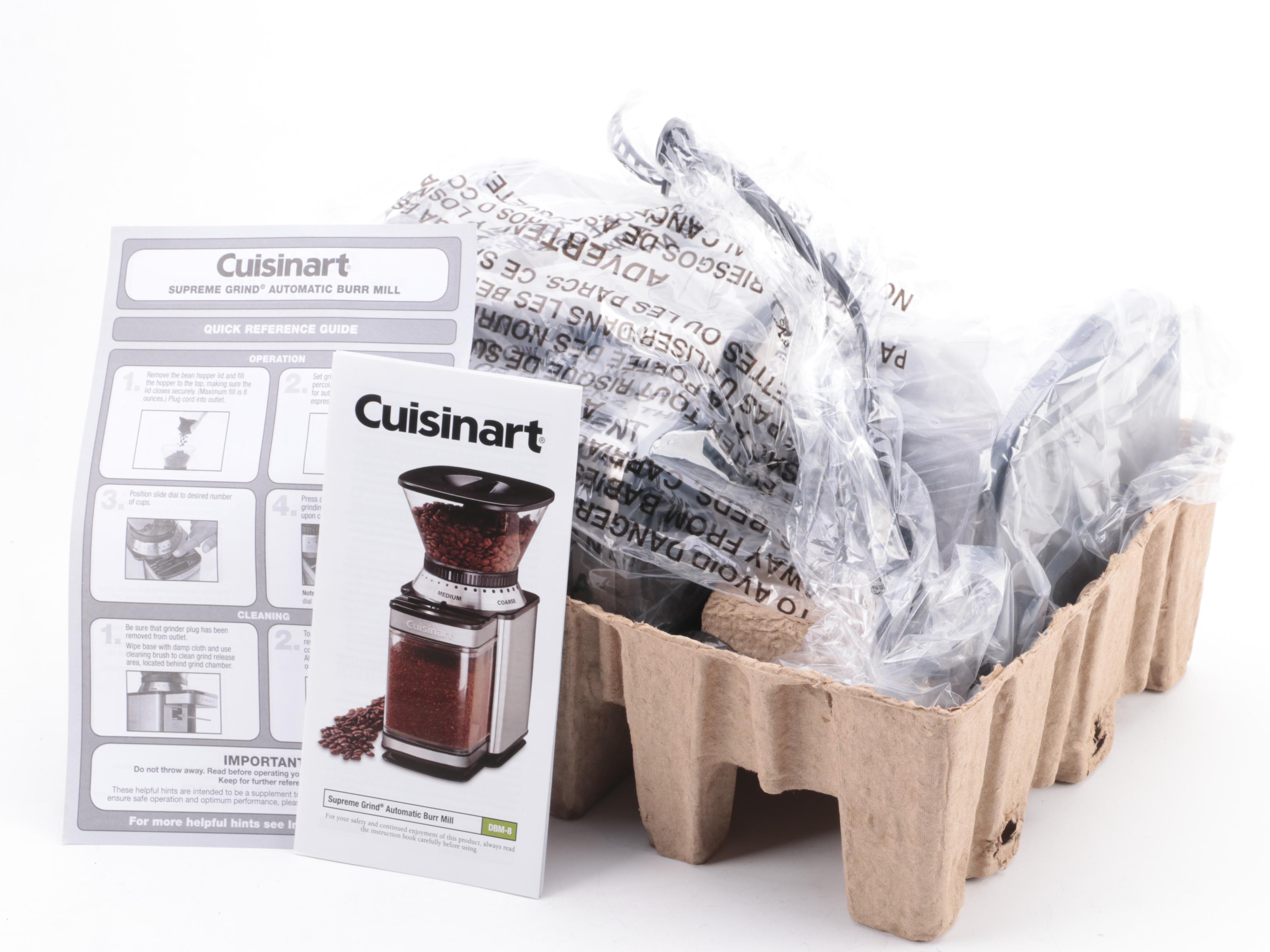 Cuisinart Supreme Grind Automatic Burr Mill with Laurel Burch Coffee Mug