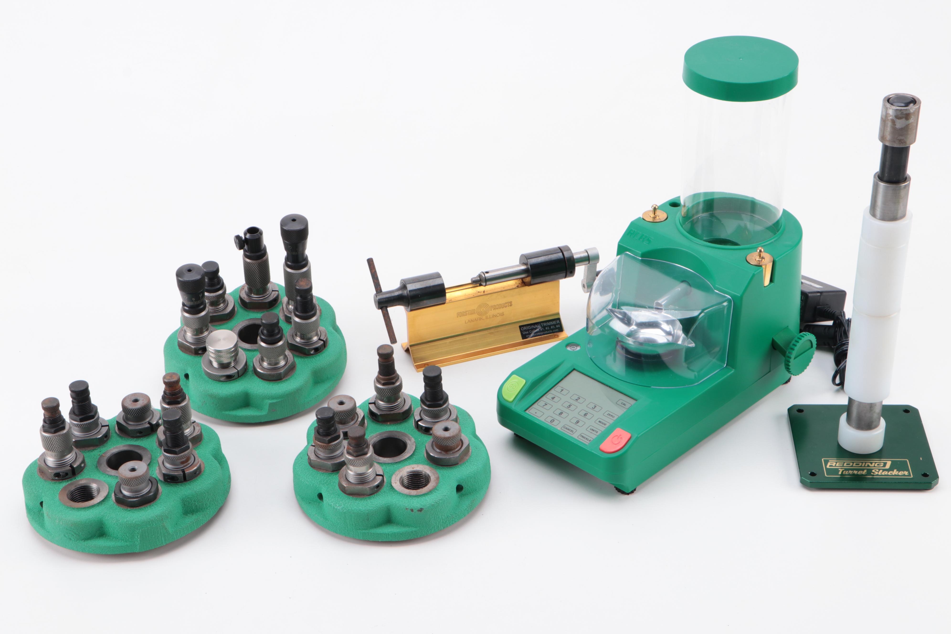 Redding T-7 Turret Reloading Press, Tumbler, More Die Sets, Reloading Tools