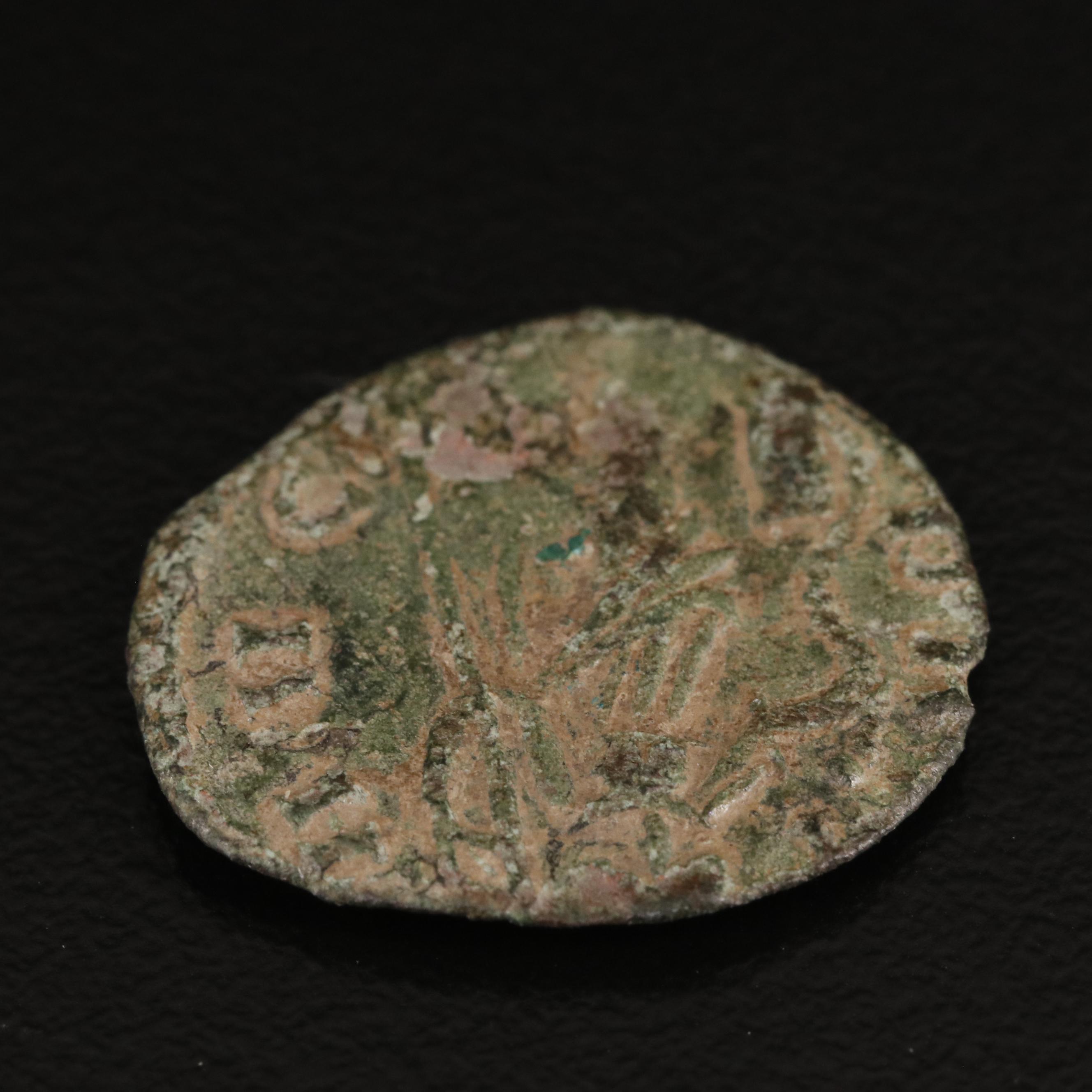 Ancient Roman Imperial Æ Antoninianus Coin of Carausius, ca. 286 A.D.