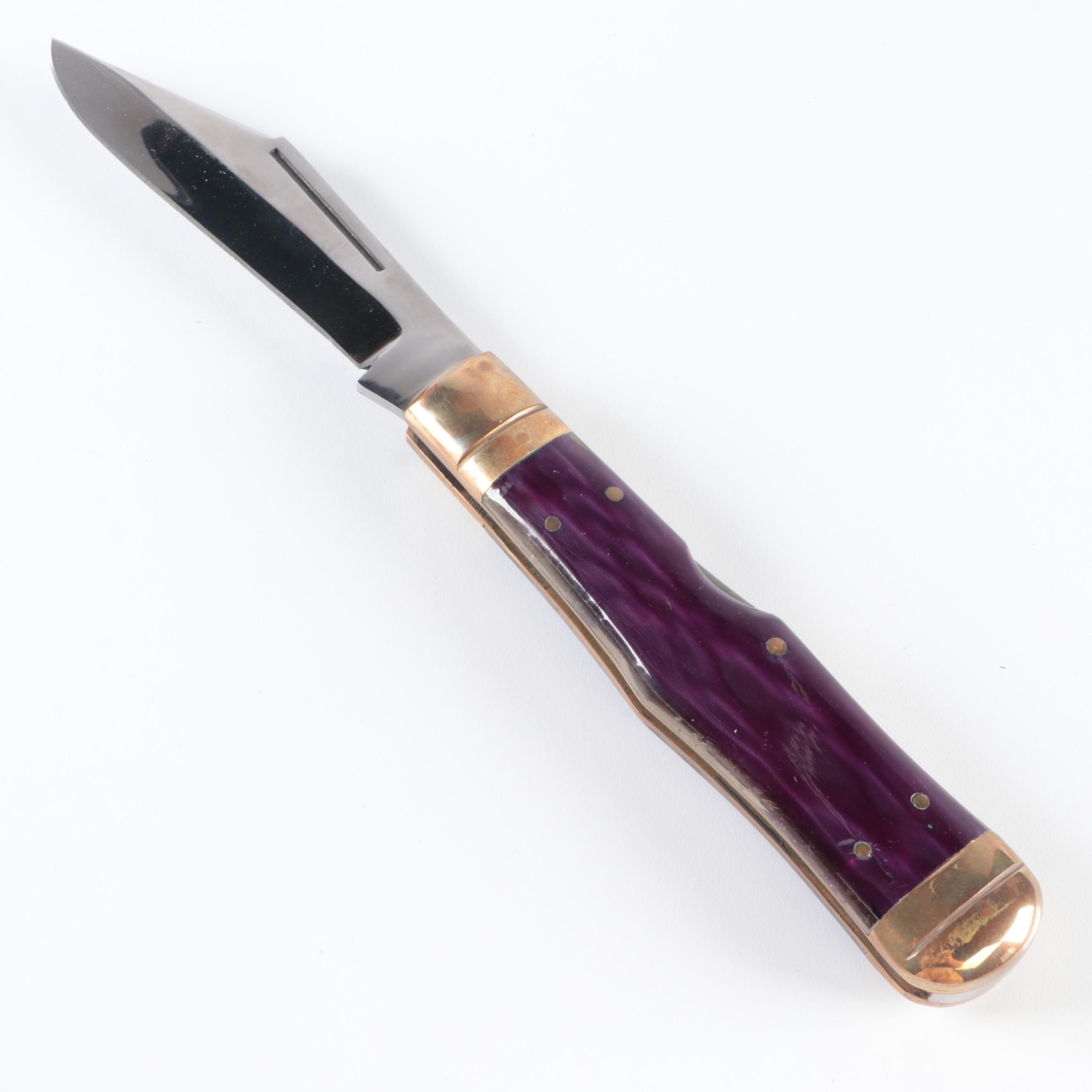 Jaguar, Crowning with Other Wooden and Acrylic Handled Folding Knives
