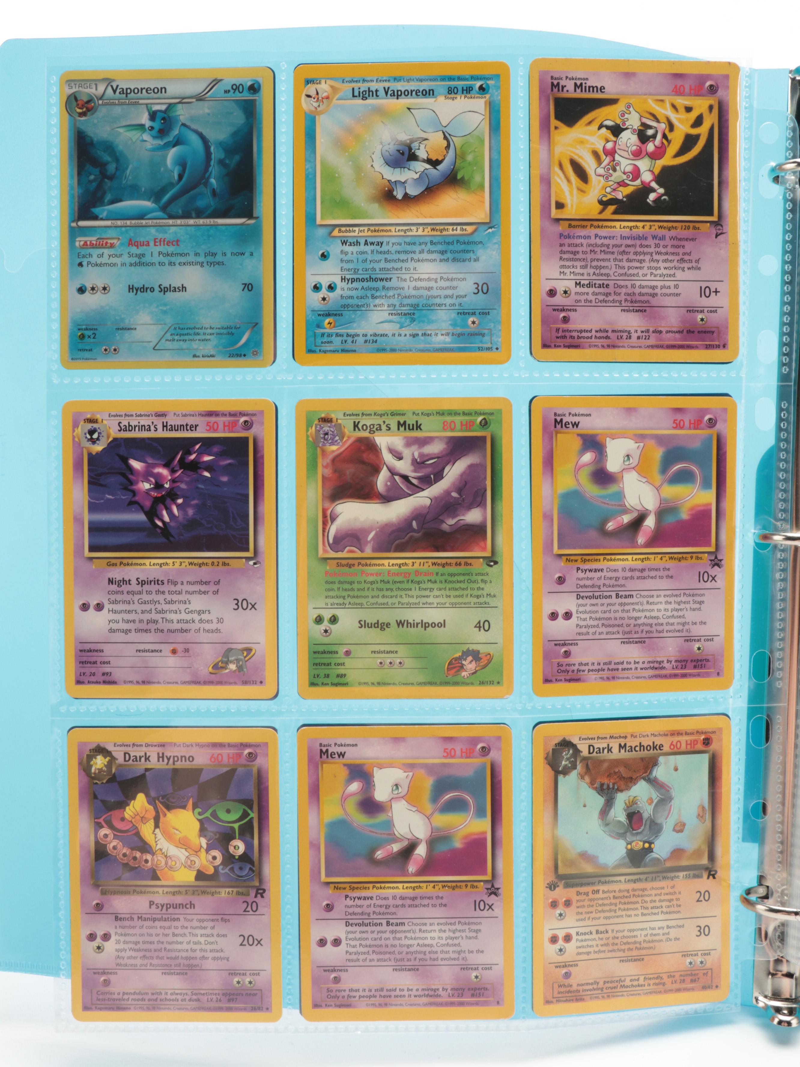 Base Set with More Pokémon Cards Featuring Holo Nidoqueen and More, 1990s–2010s