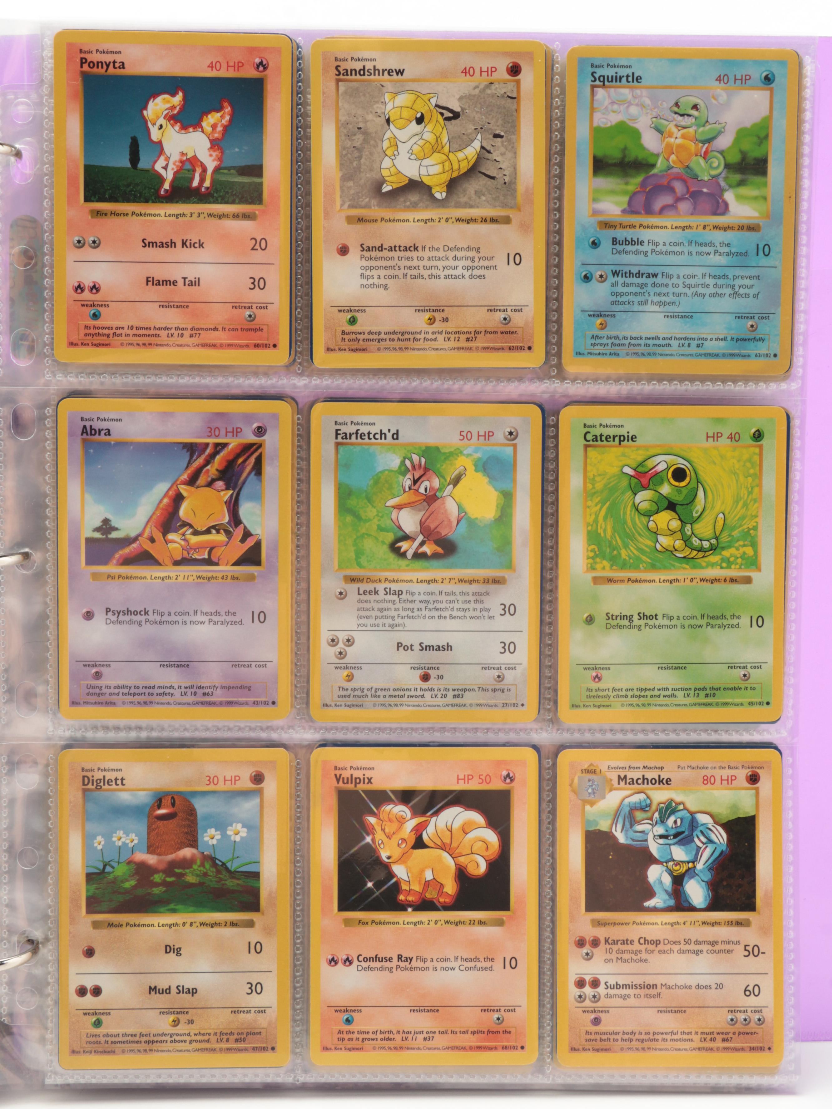 Base Set with More Pokémon Cards Featuring Holo Nidoqueen and More, 1990s–2010s