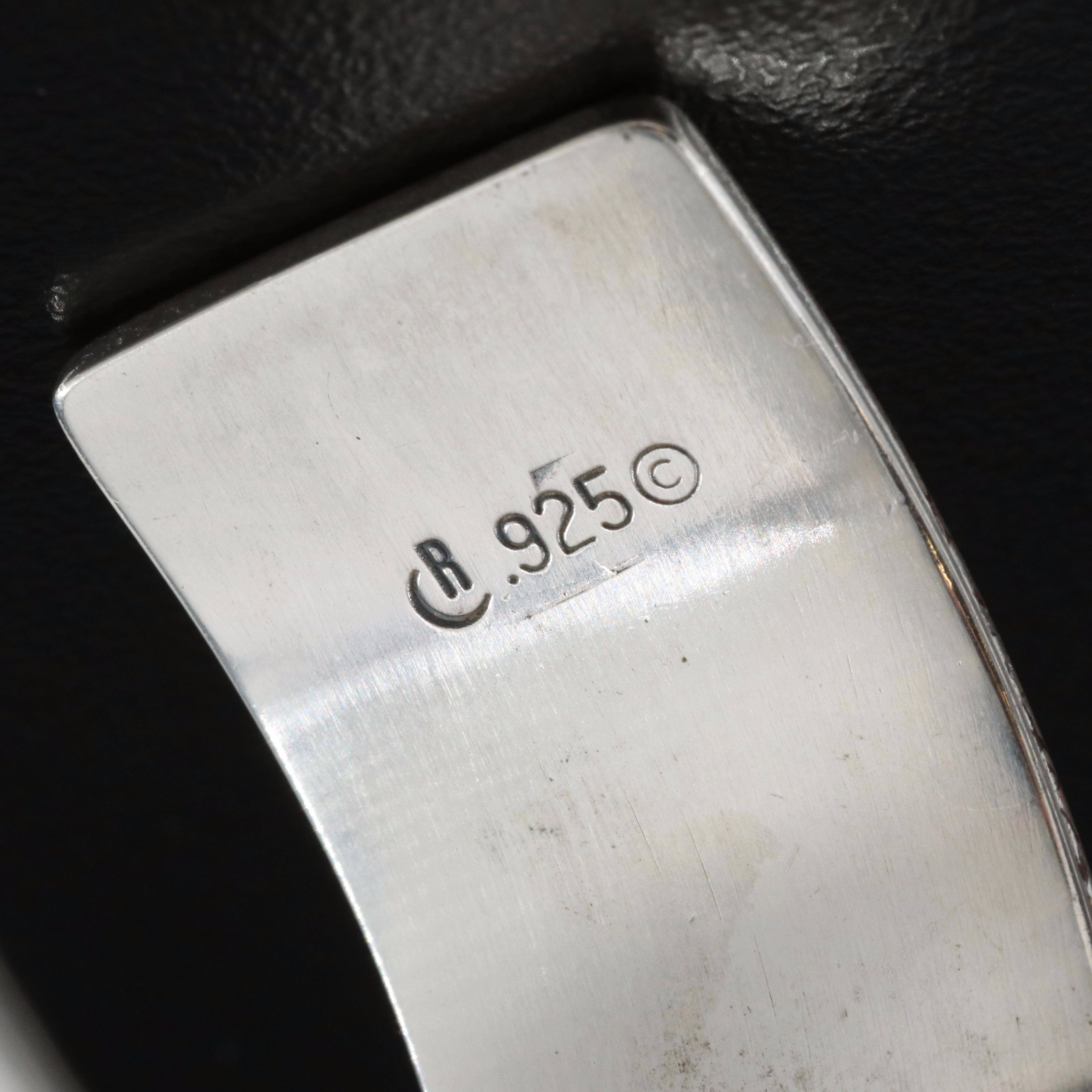 Rodrick and Marilyn Tenorio, Kewa for Relios Fetish Bear Sterling Cuff