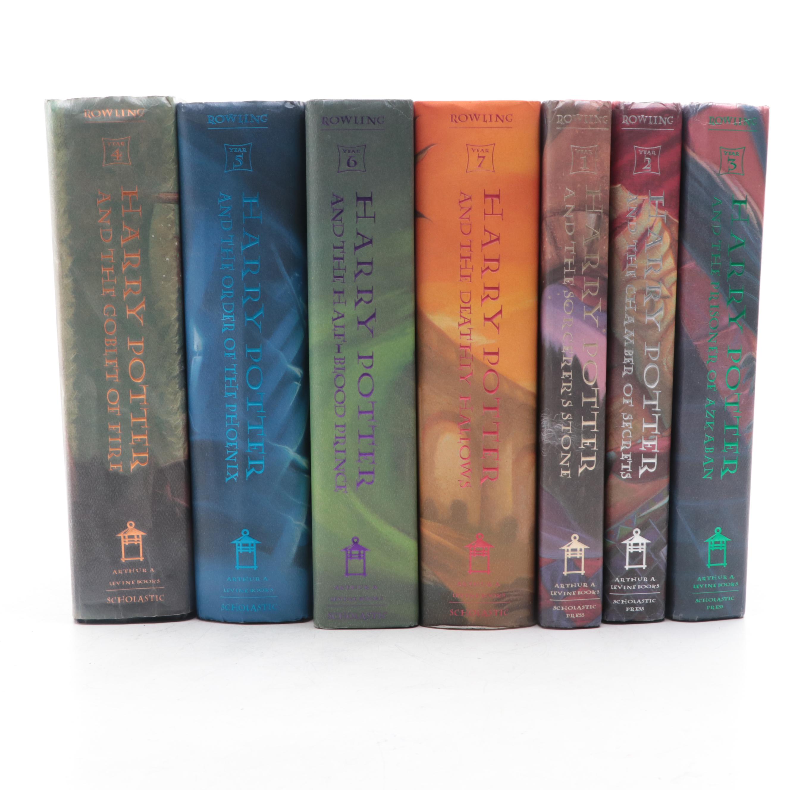 First American Edition "Harry Potter" Complete Series by J. K. Rowling