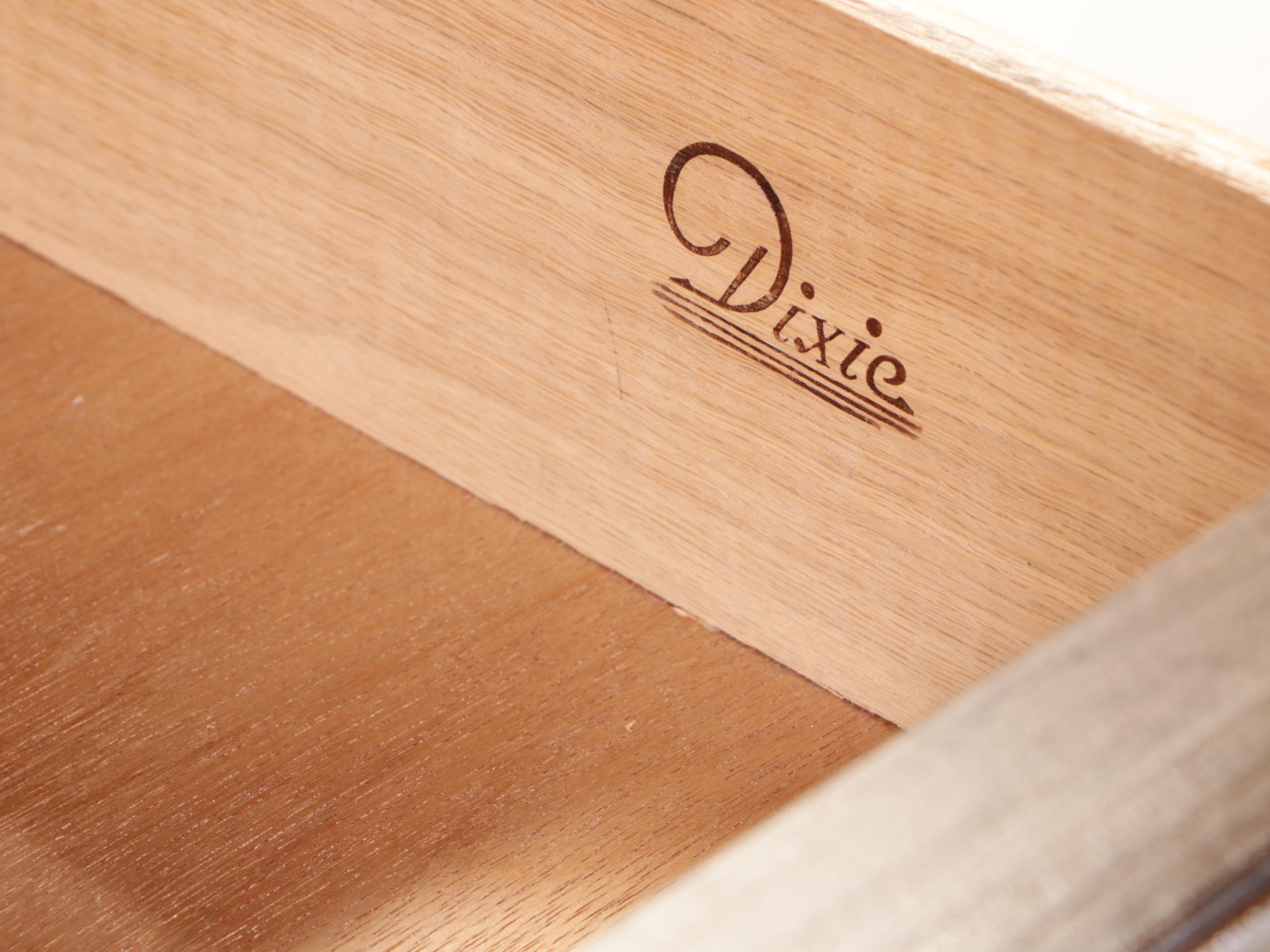 Dixie Furniture Directoire Style Chest with Full Size Headboard & Foot Board