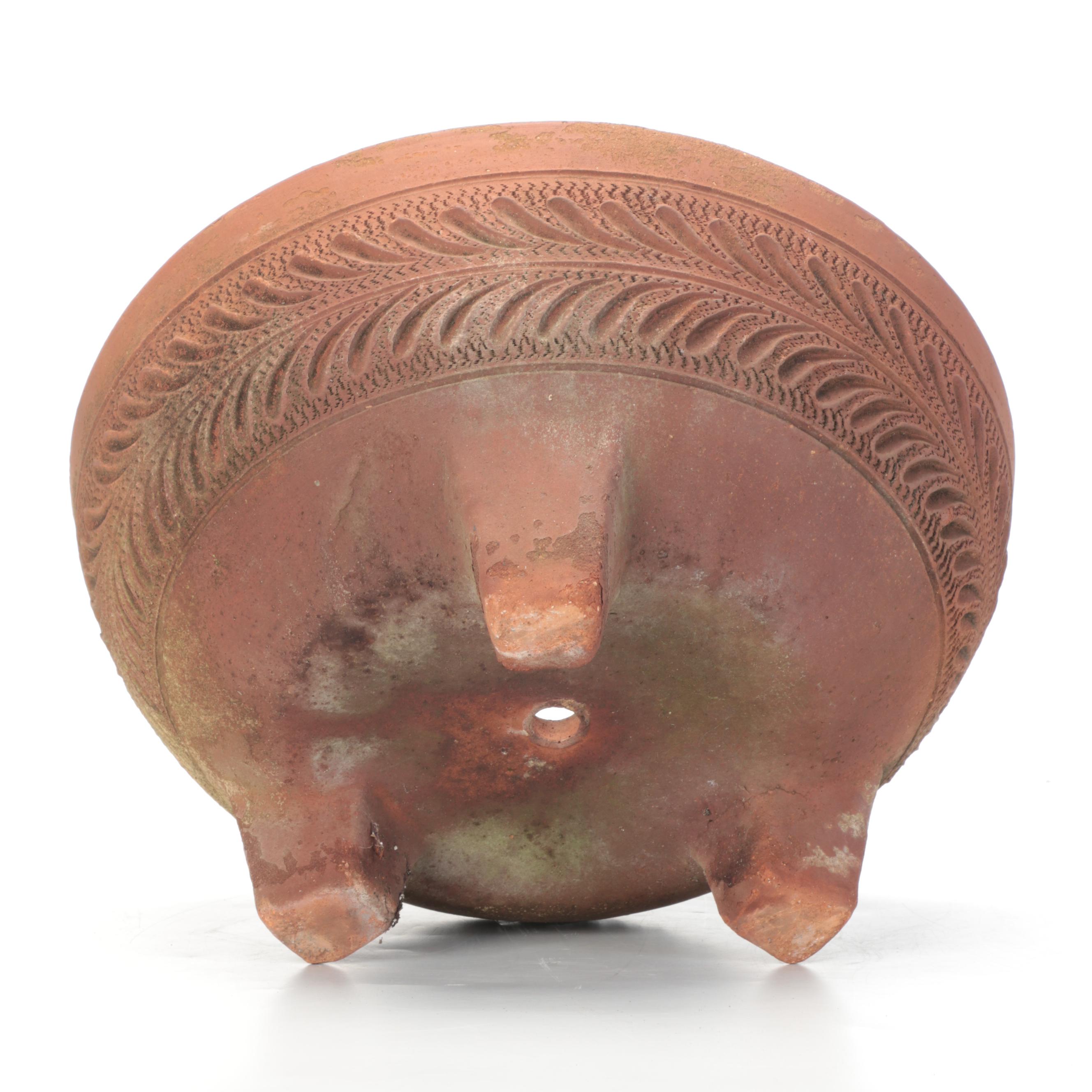 Terracotta Footed Planters