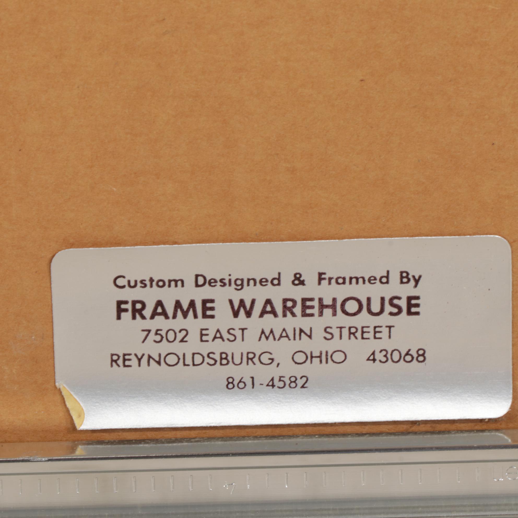 BMW Motorcycle Offset Lithograph Posters, Circa 1984