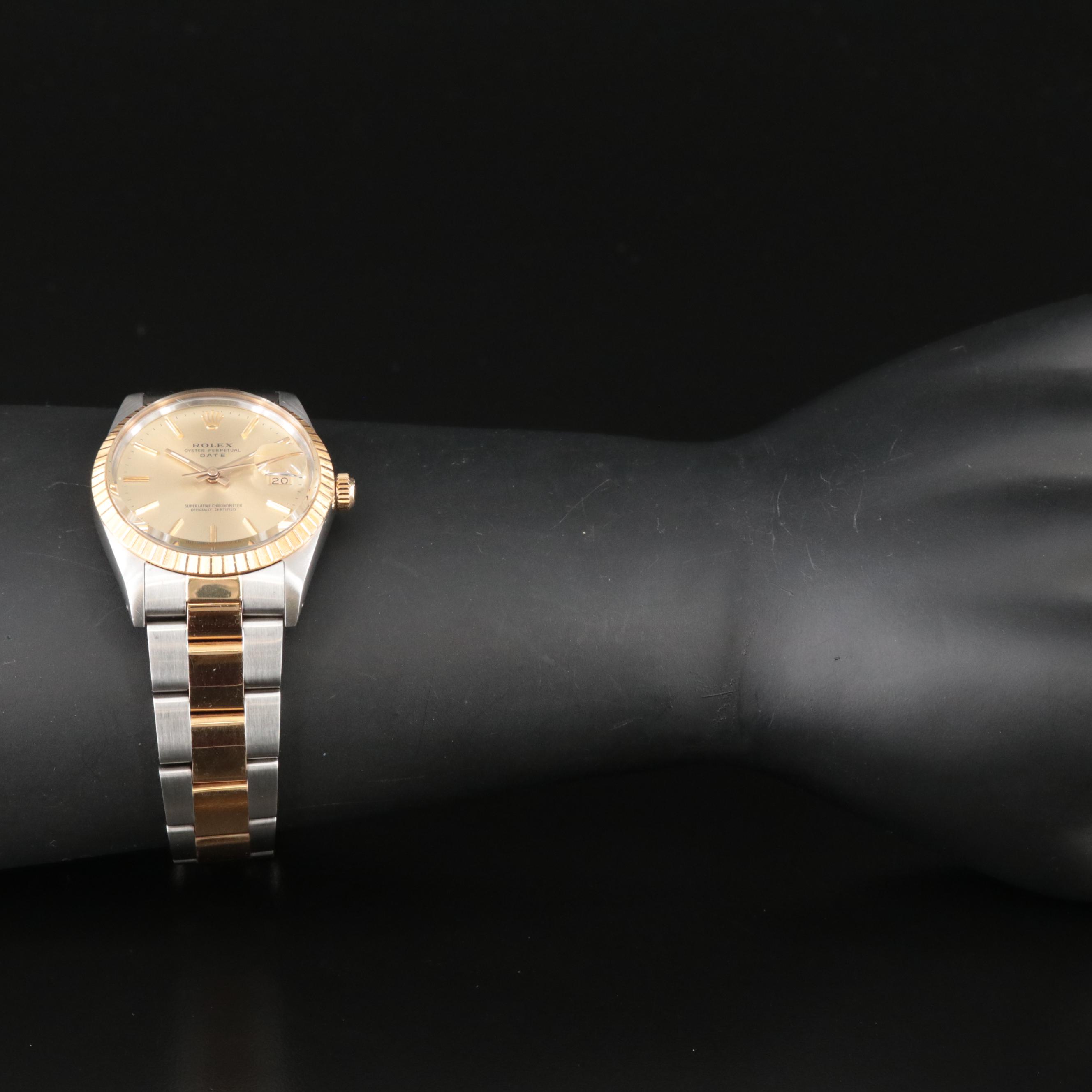 1987 Rolex Oyster Perpetual Date Watch