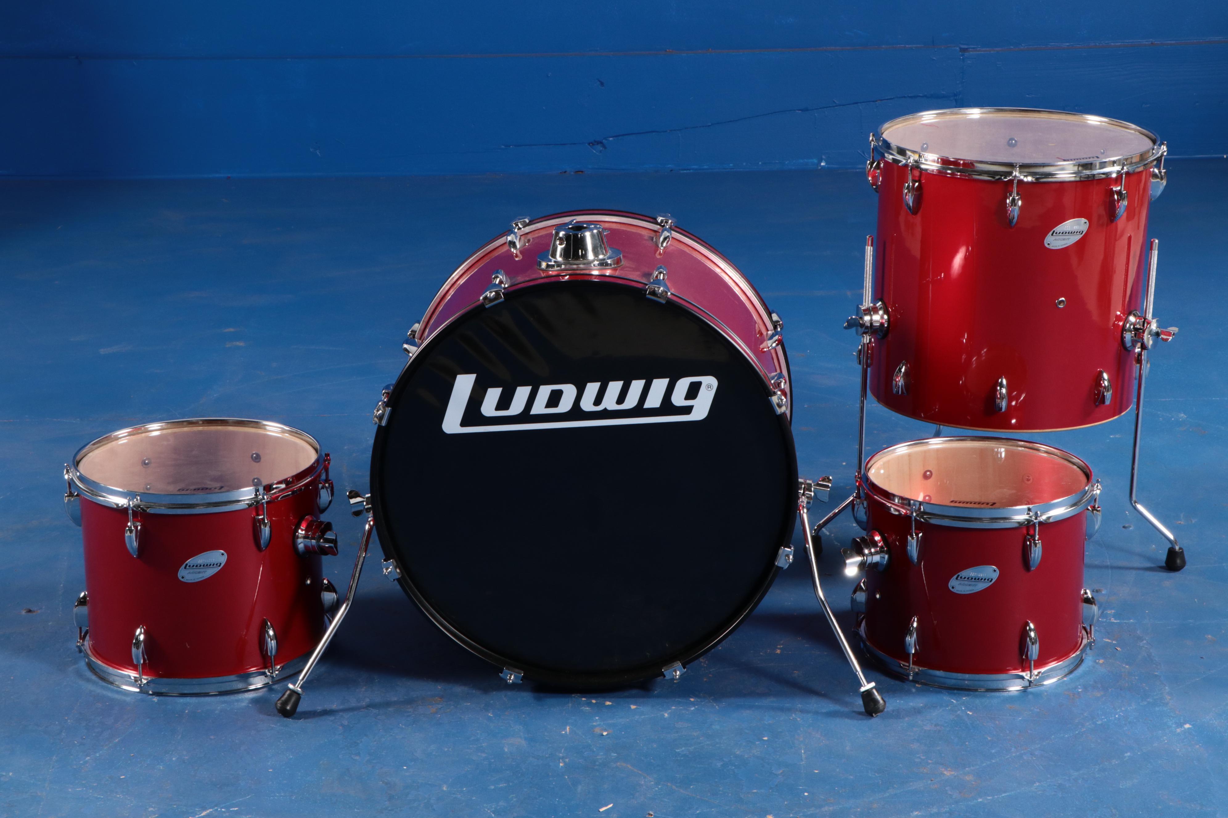 The White Stripes "The Hardest Button to Button" Ludwig Accent Drum Set
