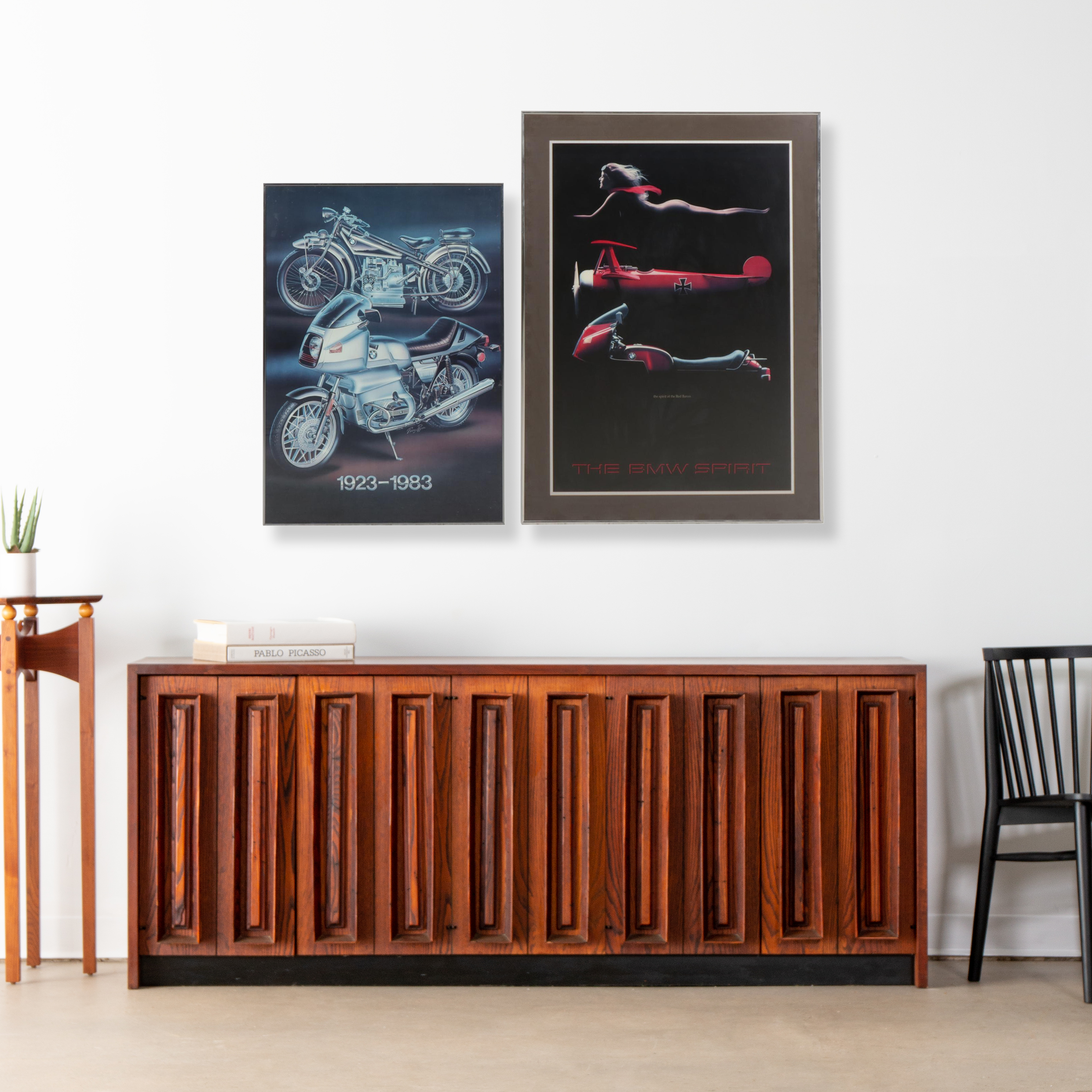 BMW Motorcycle Offset Lithograph Posters, Circa 1984