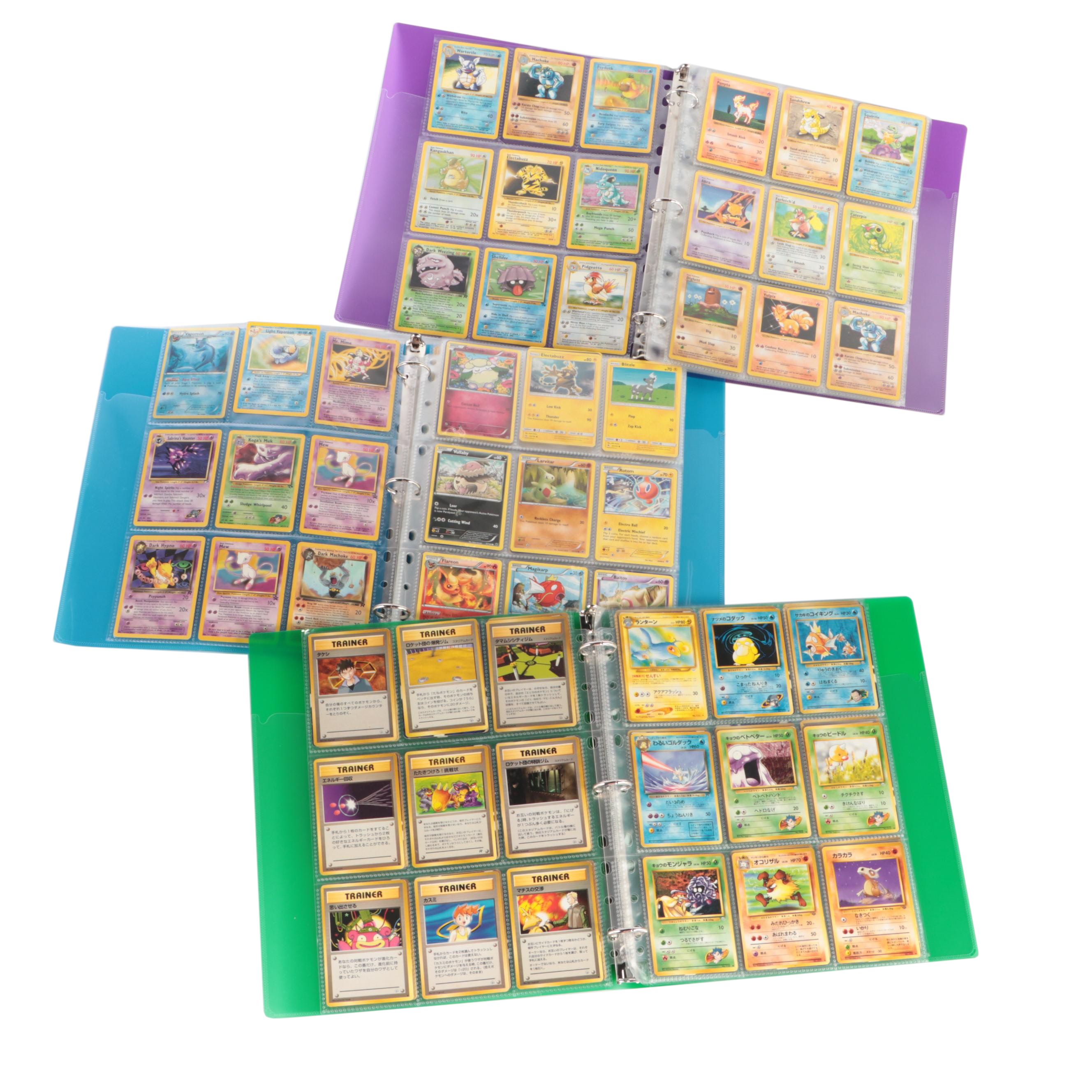 Base Set with More Pokémon Cards Featuring Holo Nidoqueen and More, 1990s–2010s