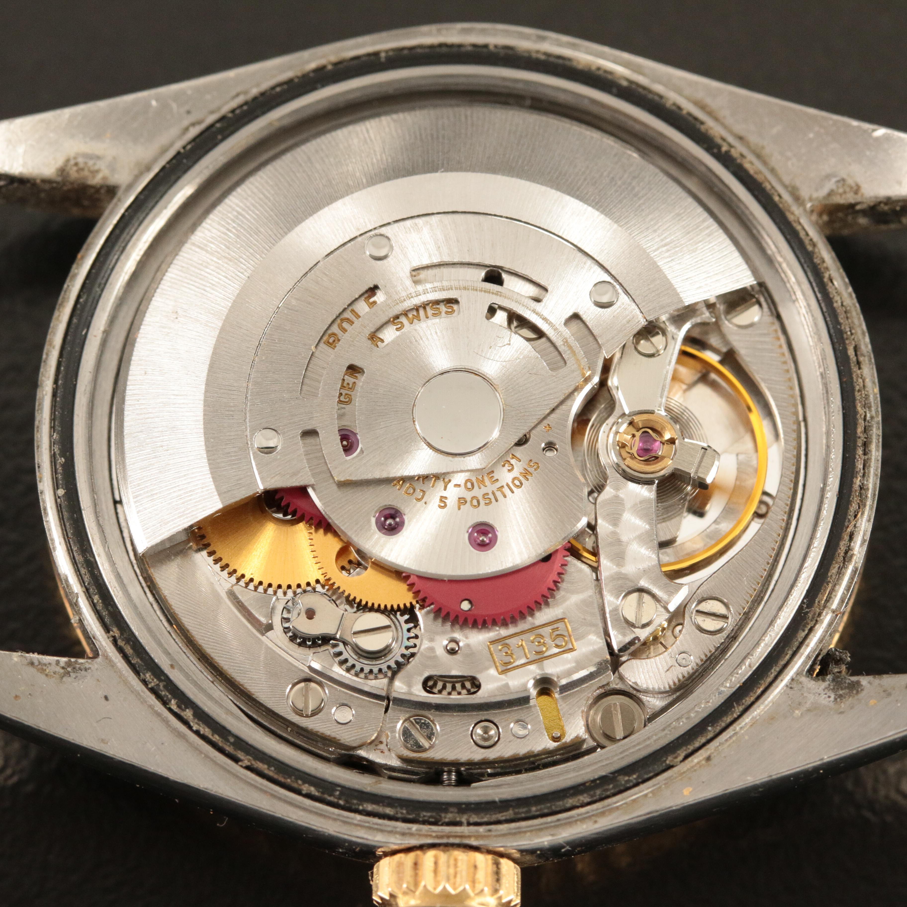 1991 Rolex Oyster Perpetual Datejust 18K and Stainless Steel Watch