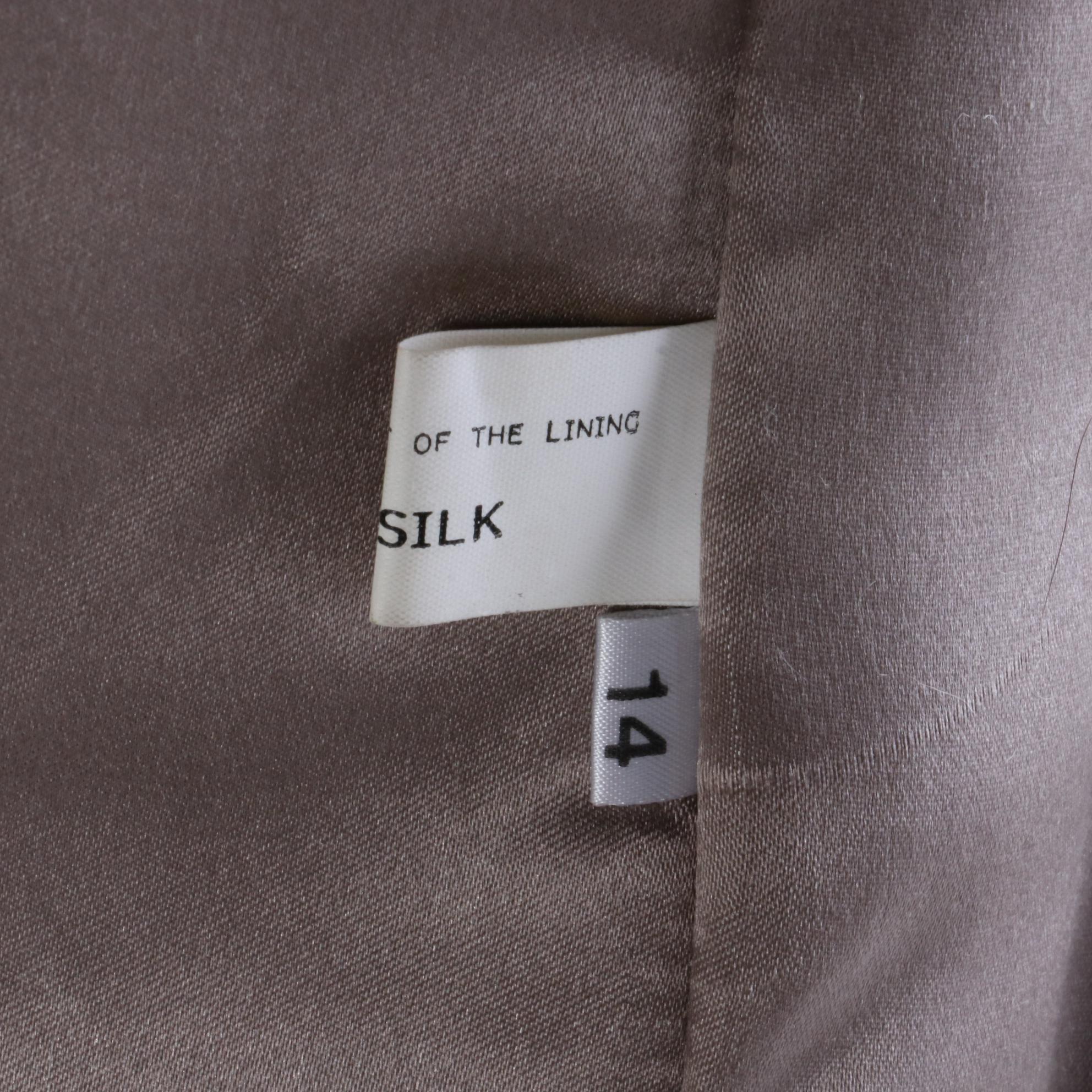 Tanuki Fur Full Length Coat