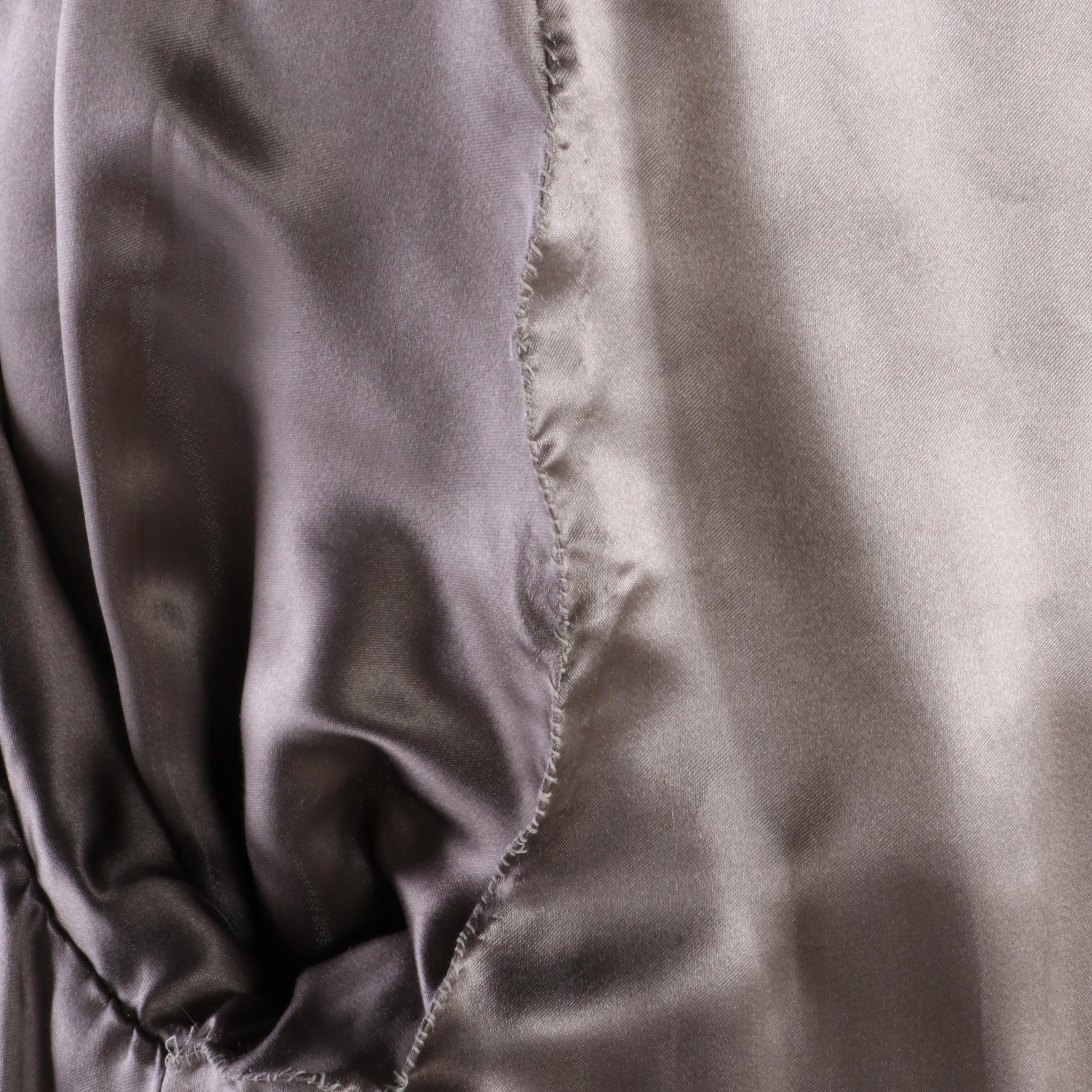 Tanuki Fur Full Length Coat