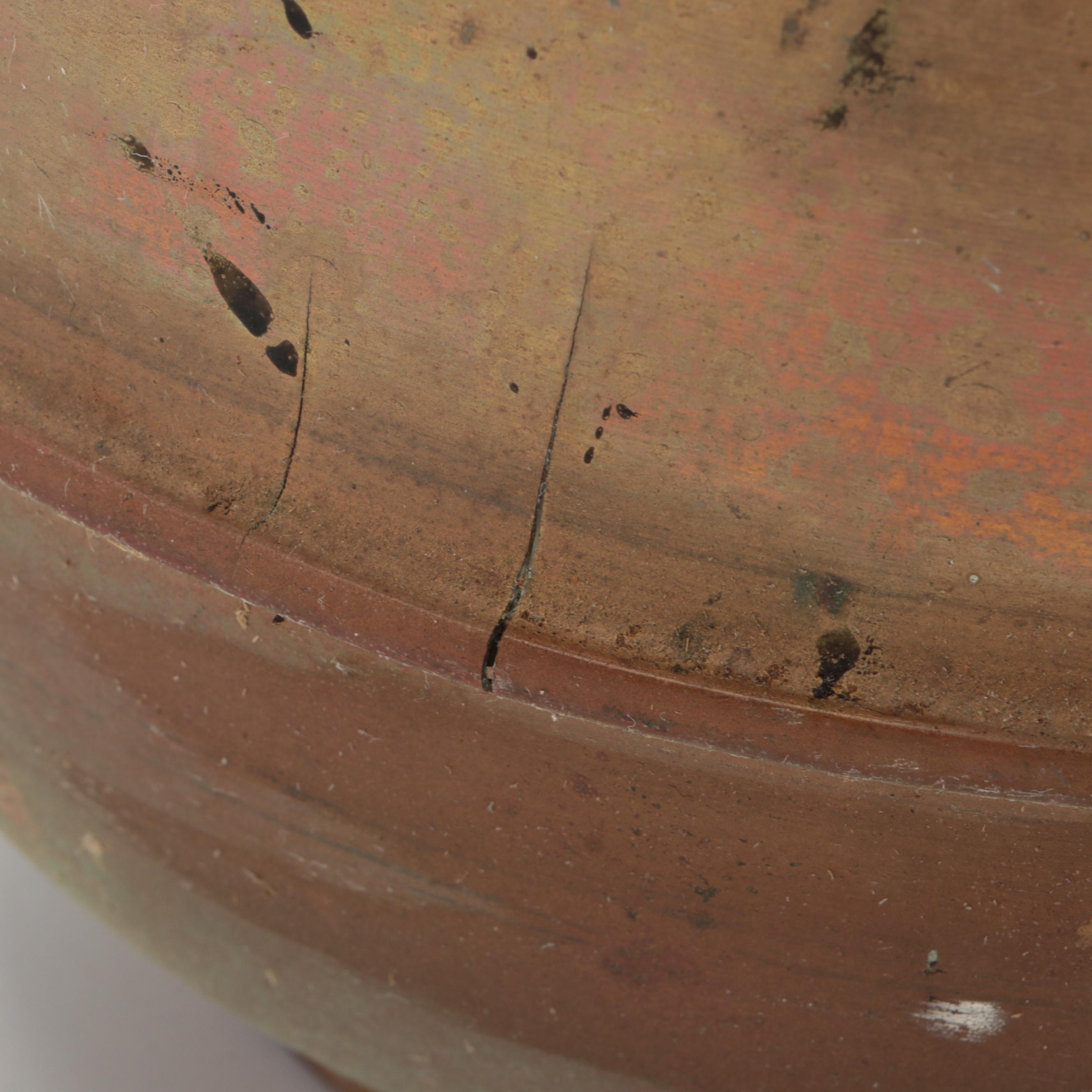 Redskin Brand Chewing Tobacco Brass Spittoon, 1910-1930