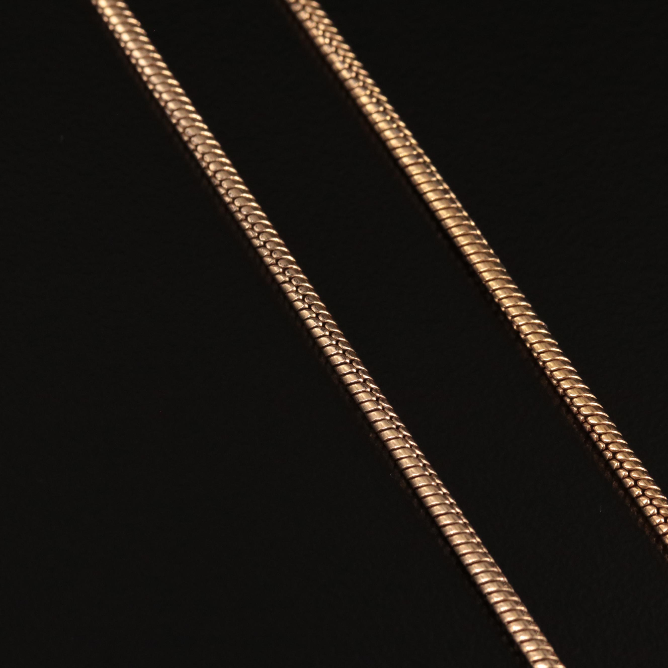 Christian Dior Logo Circle Pendant Necklace