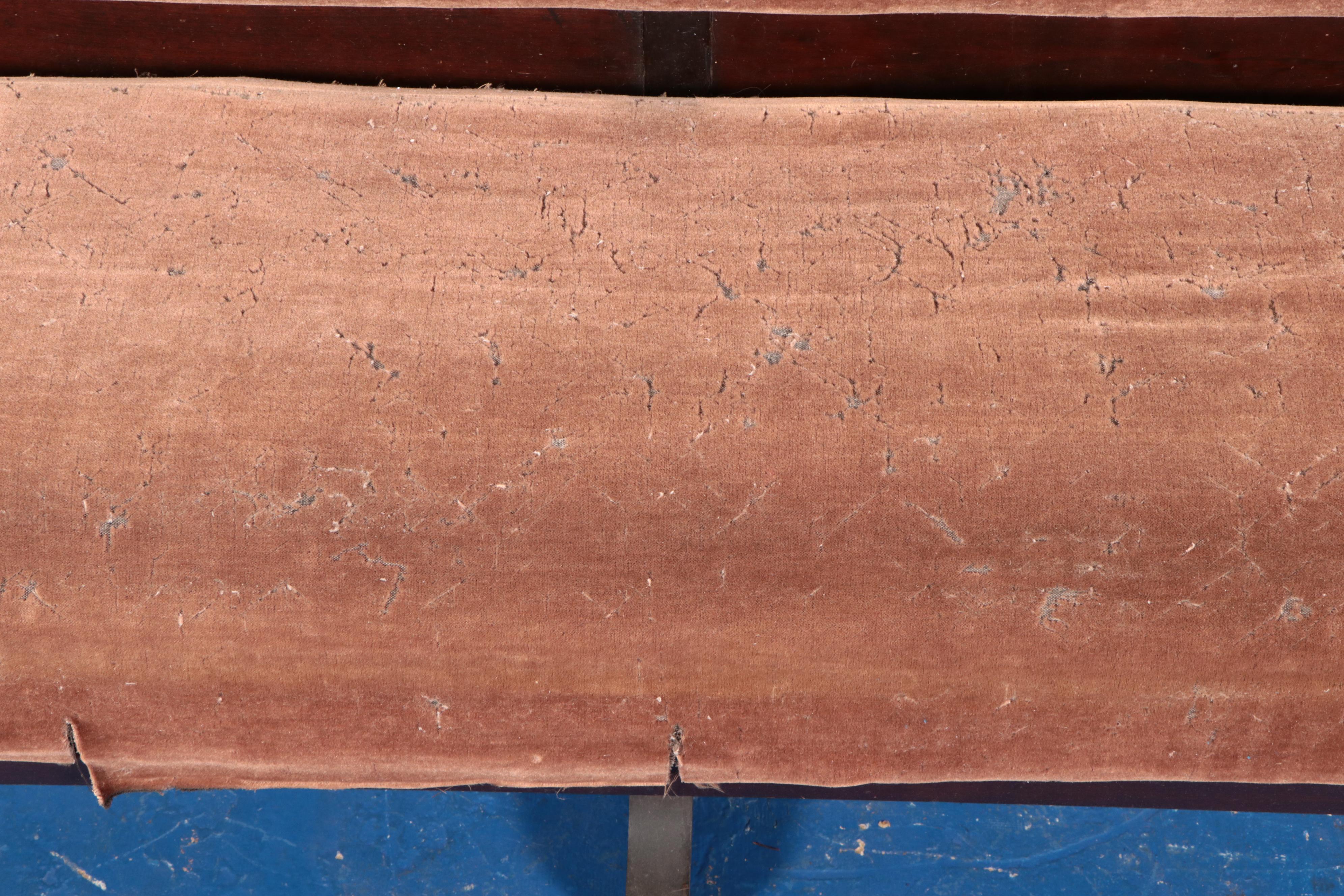 Victorian Mahogany Church Pew, Late 19th Century