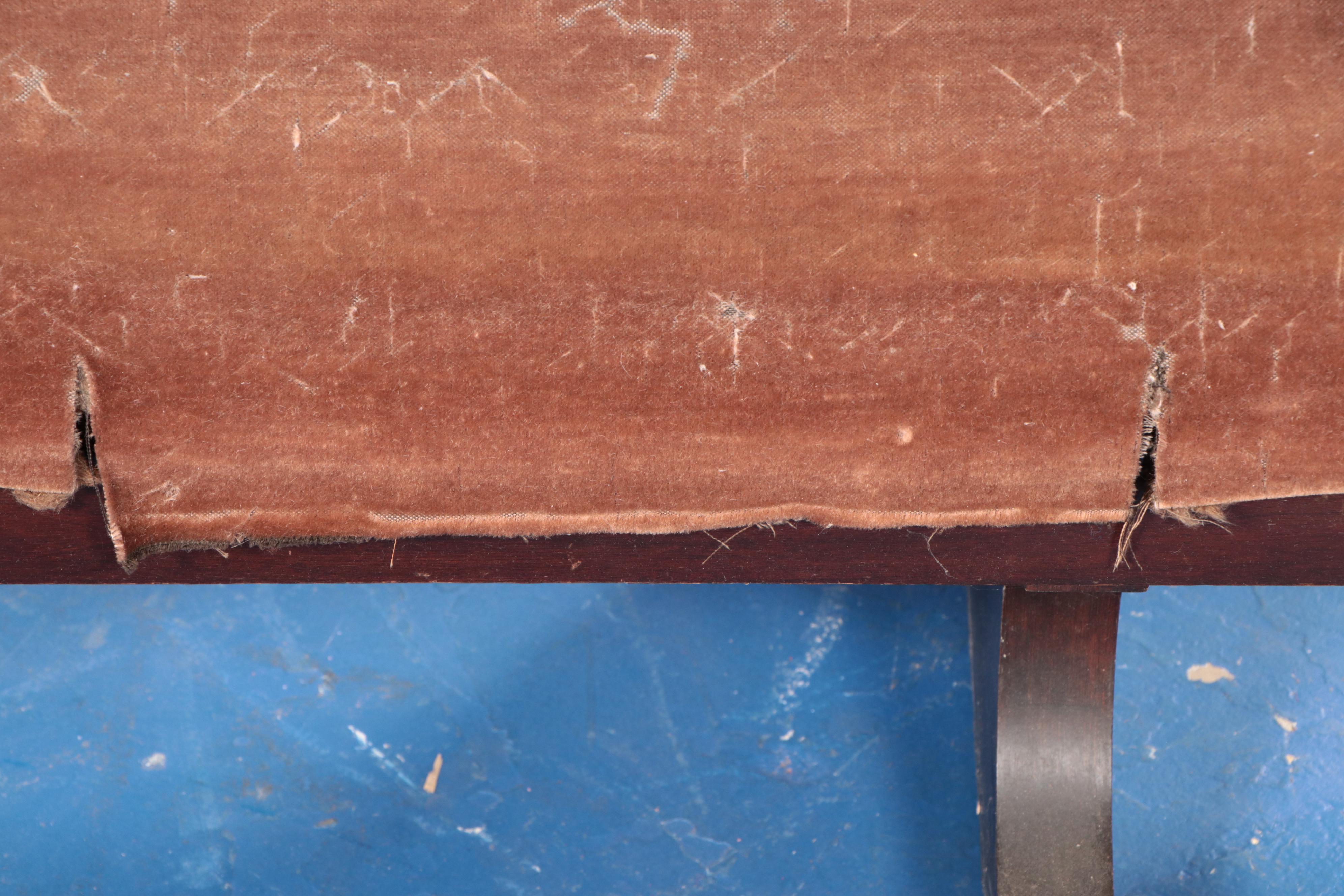 Victorian Mahogany Church Pew, Late 19th Century