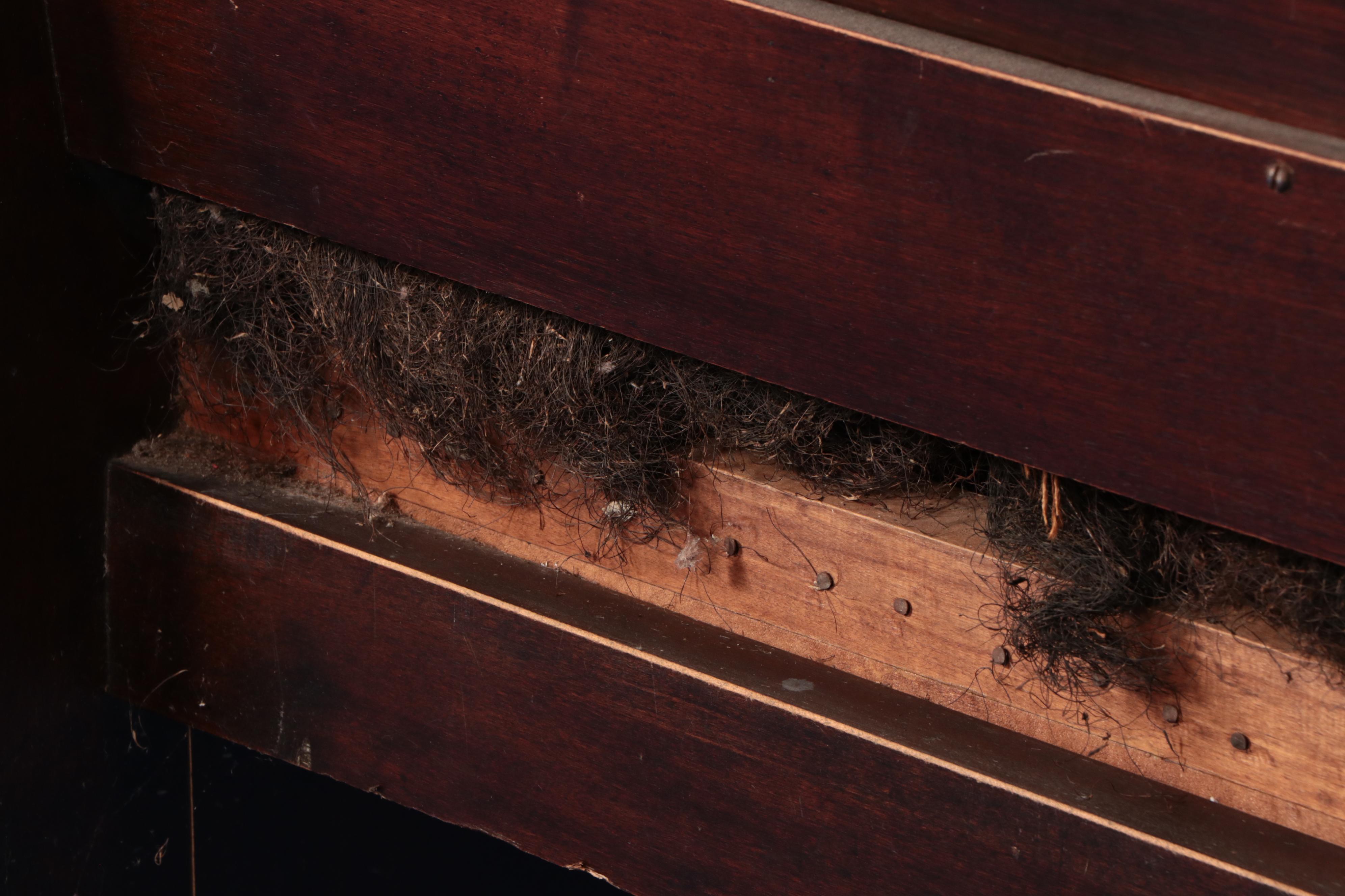 Victorian Mahogany Church Pew, Late 19th Century
