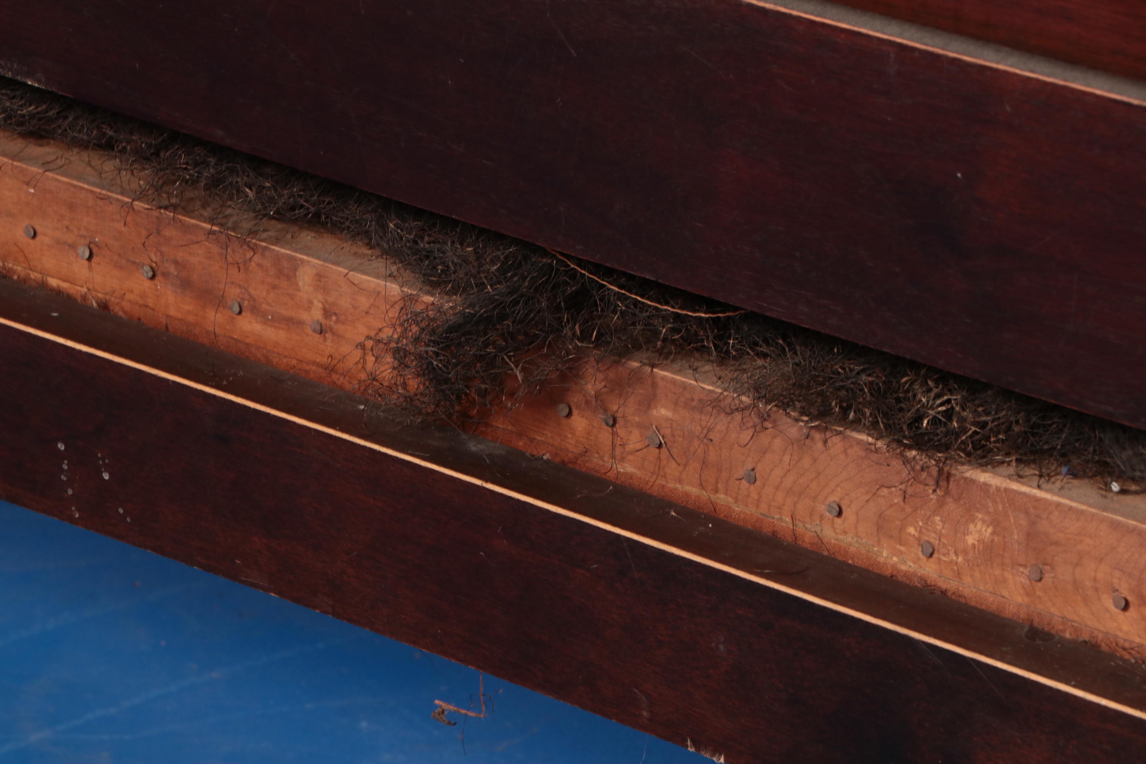 Victorian Mahogany Church Pew, Late 19th Century