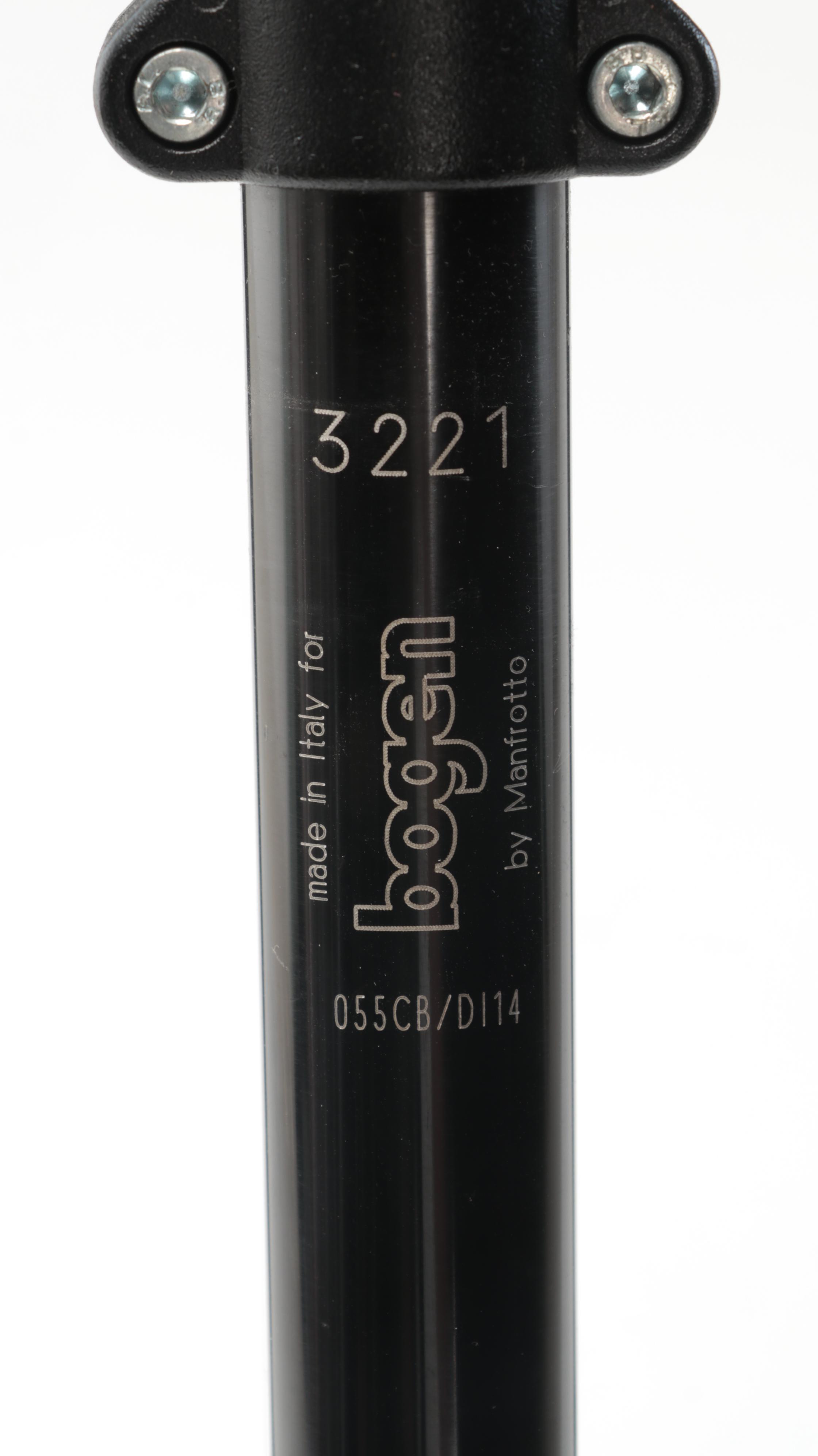 Bogen 3221 Professional Tripod with 3030 Three-Way Tripod Head