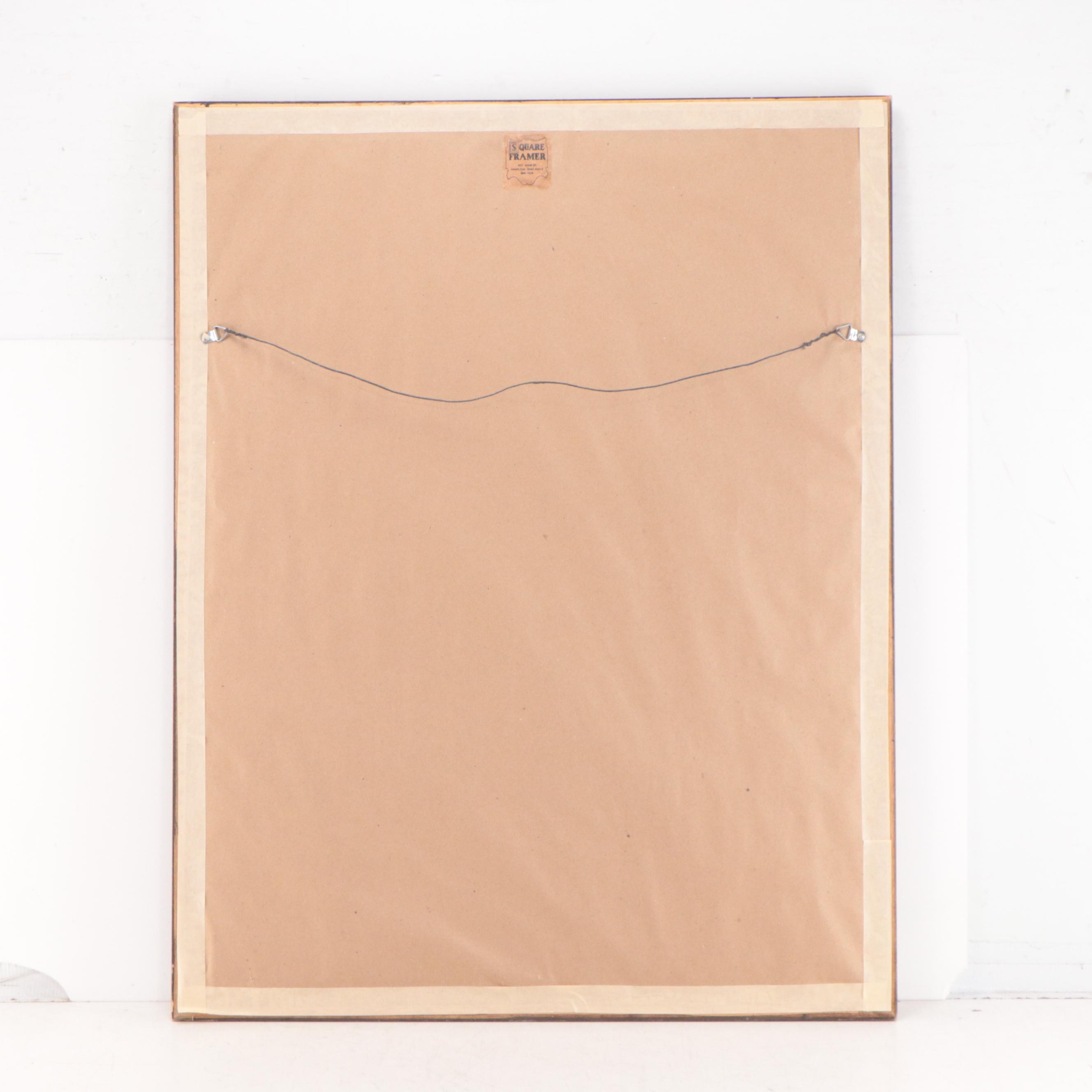 John A. Ruthven Offset Lithograph "Blue-Winged Teal"