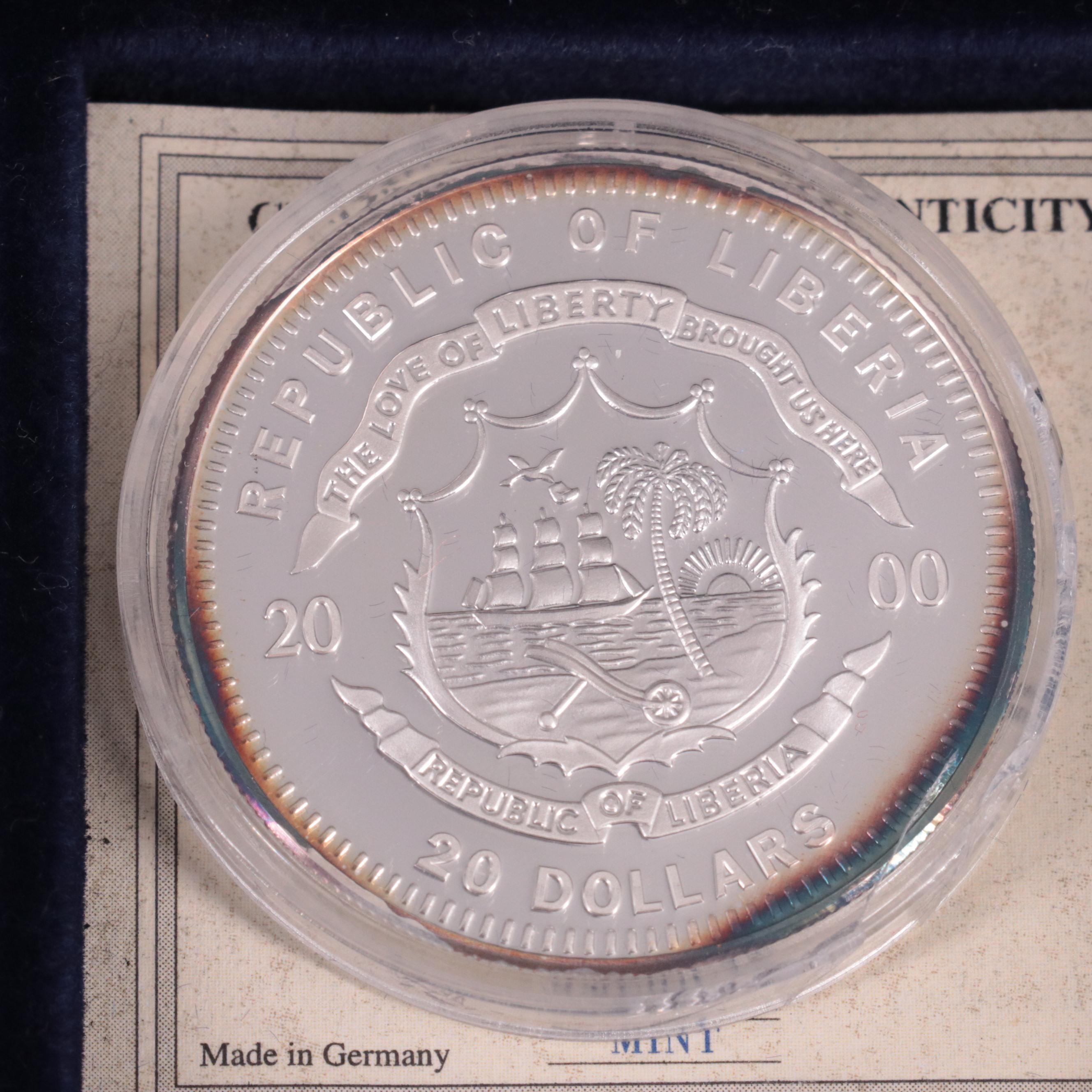 Set of Twelve .999 Silver Civil War Medals