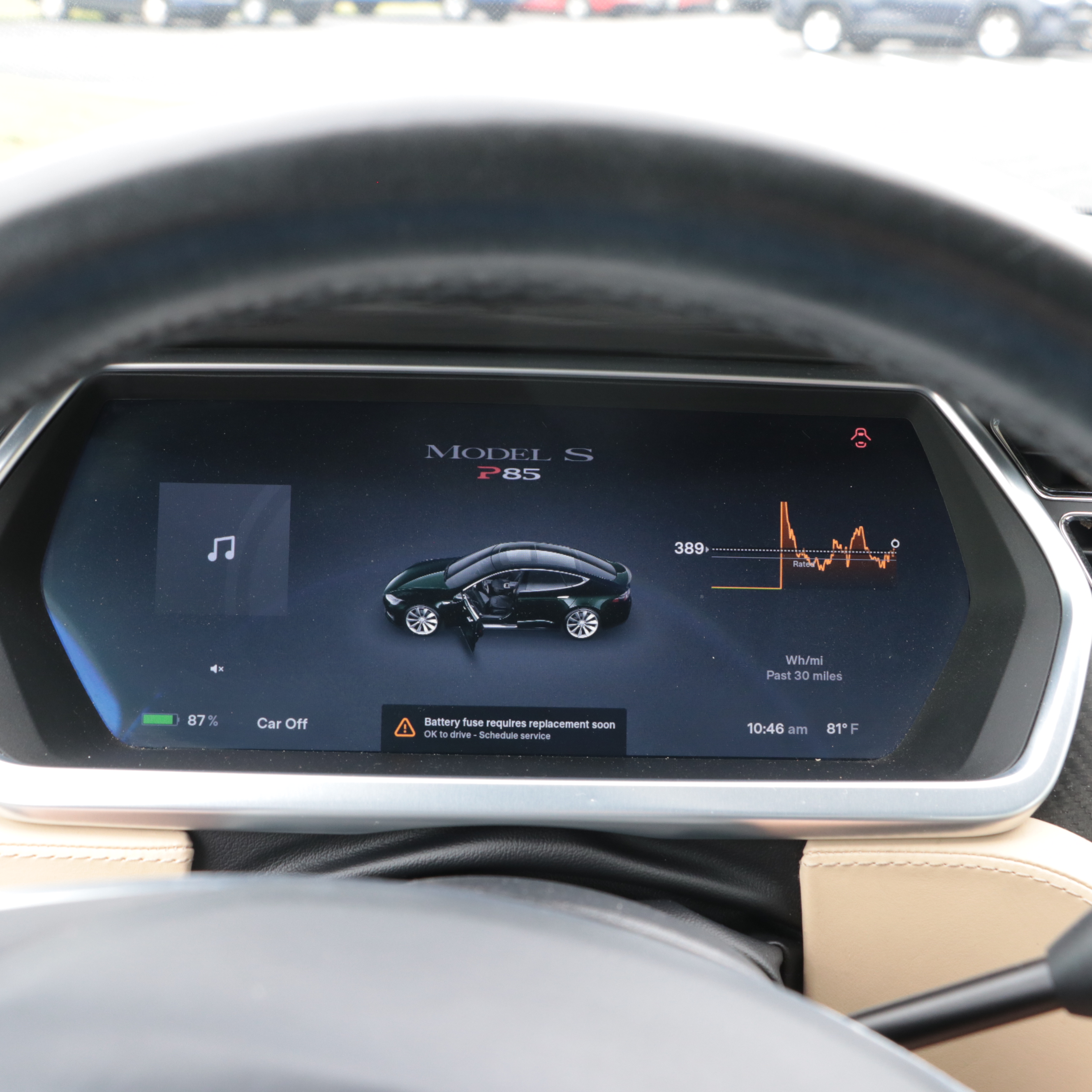 Jack White's 2013 Tesla Model S Performance