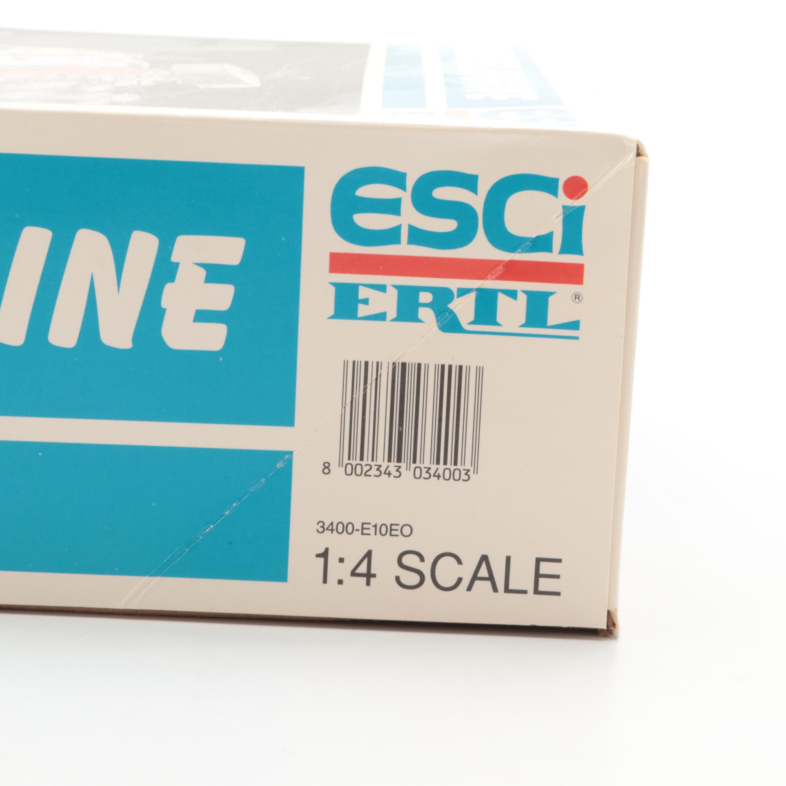 Ertl Wankel Engine Model Kit with BMW Motorcycles and Ferrari Testarossa Kits