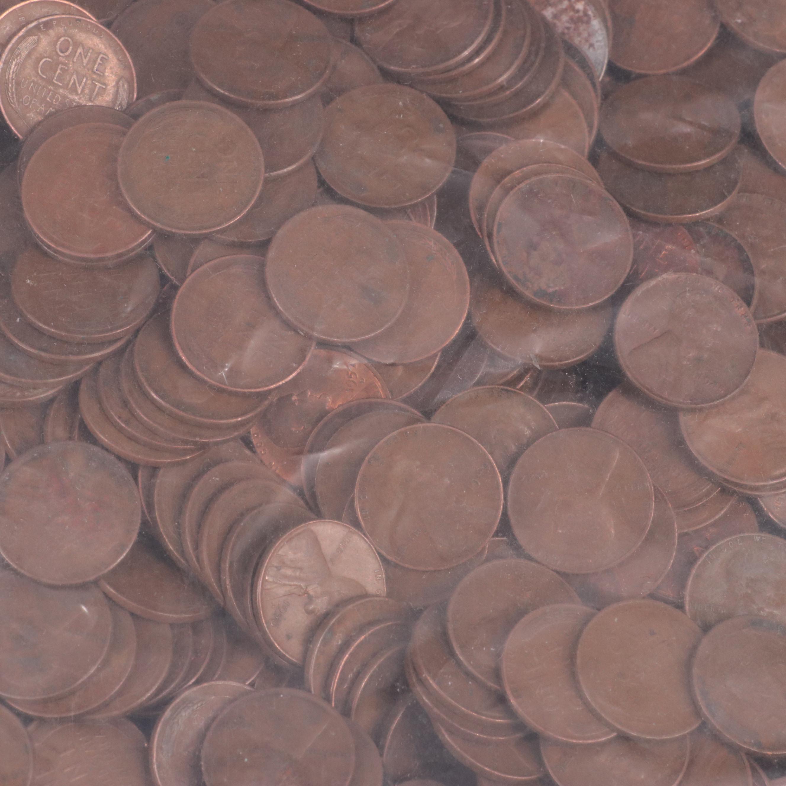 Bag of 5000 Wheat Cents