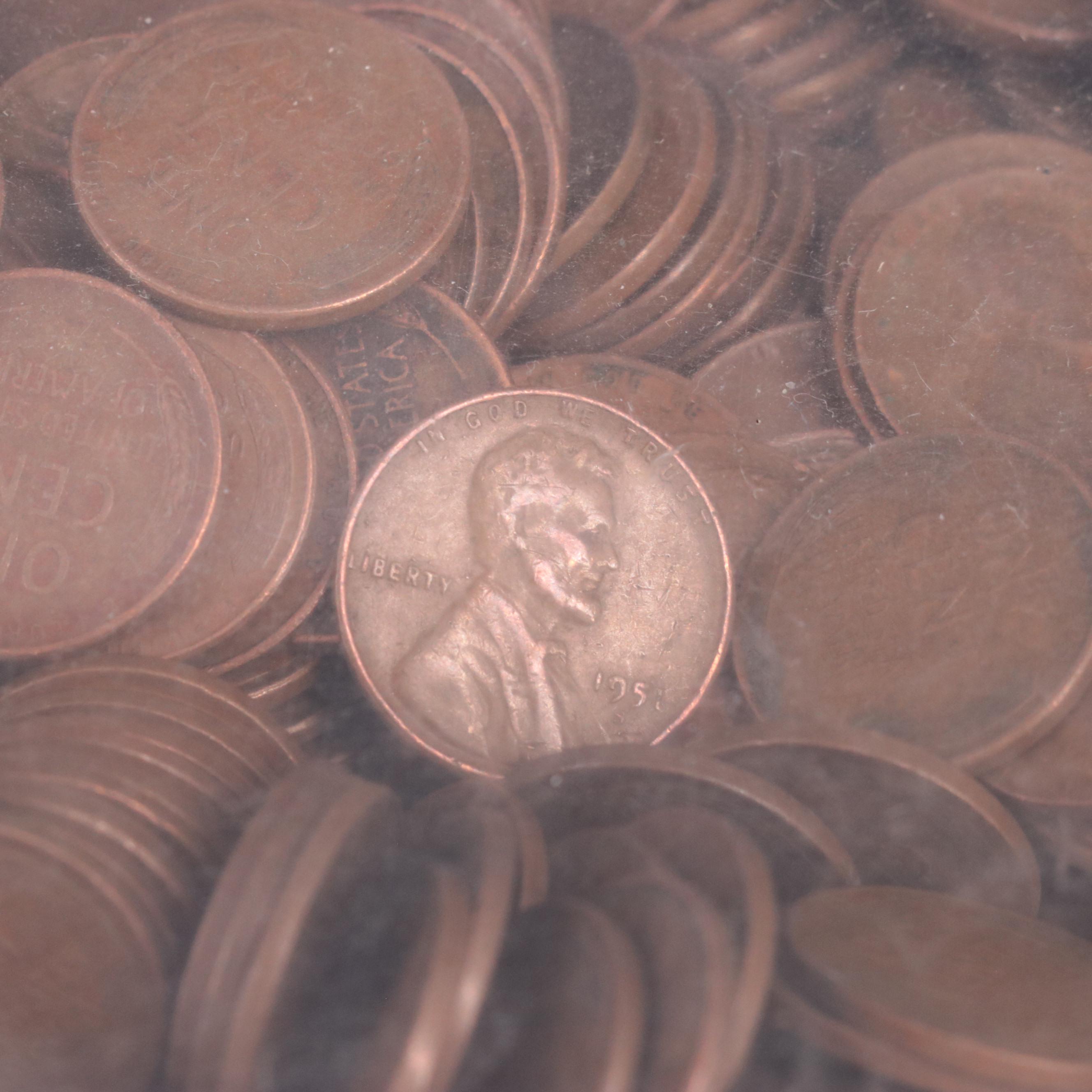 Bag of 5000 Wheat Cents