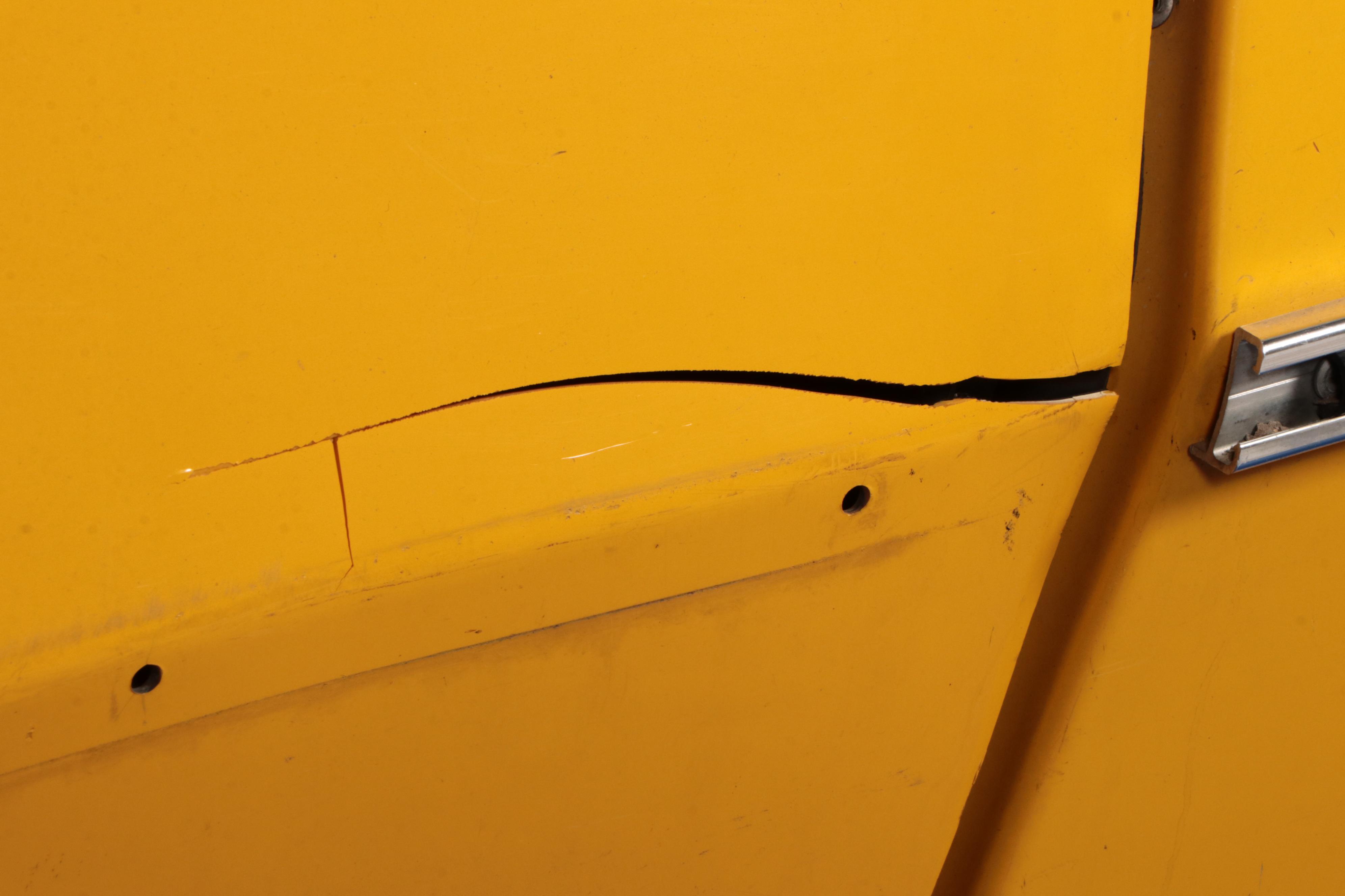 Sebring-Vanguard Yellow SV-48 EV Citicar Electric Car, Circa 1975