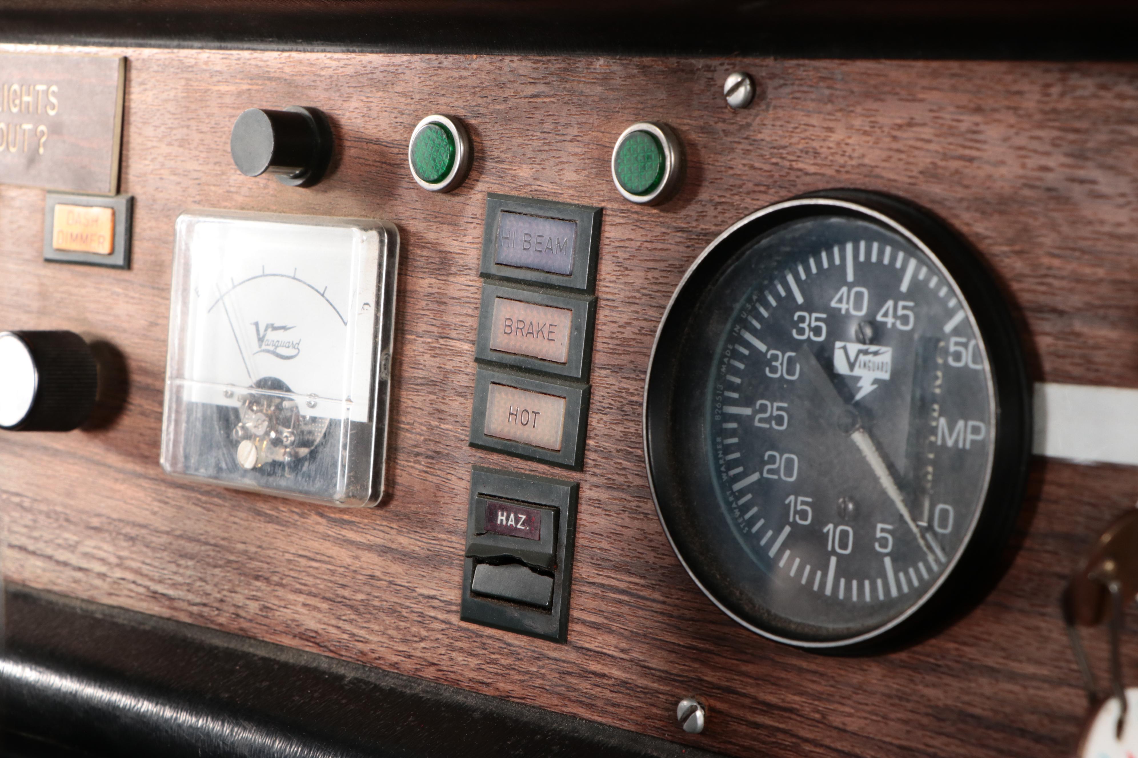 Sebring-Vanguard Yellow SV-48 EV Citicar Electric Car, Circa 1975