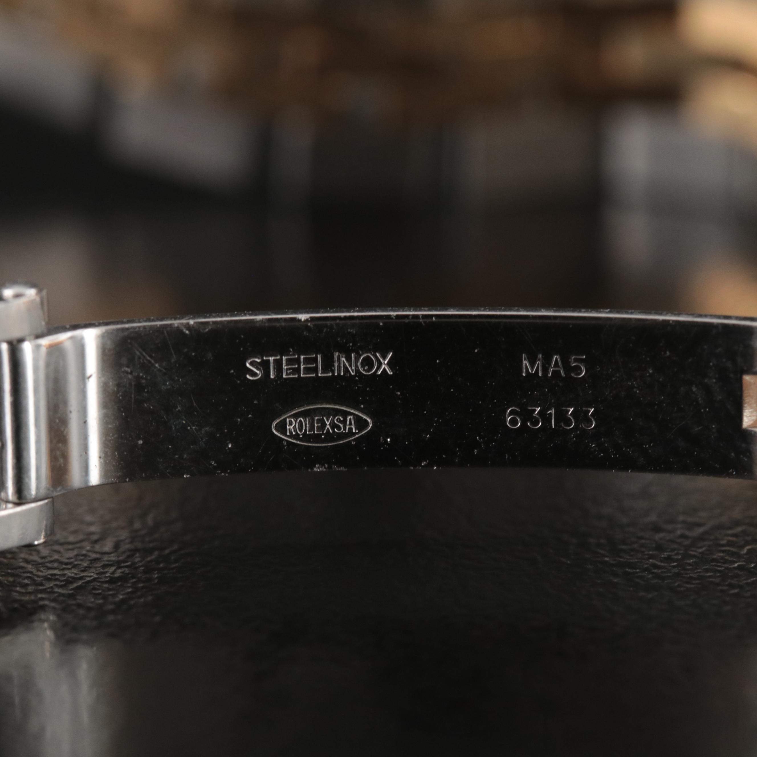 2005 Rolex Oyster Perpetual Factory Diamond Dial Datejust Watch