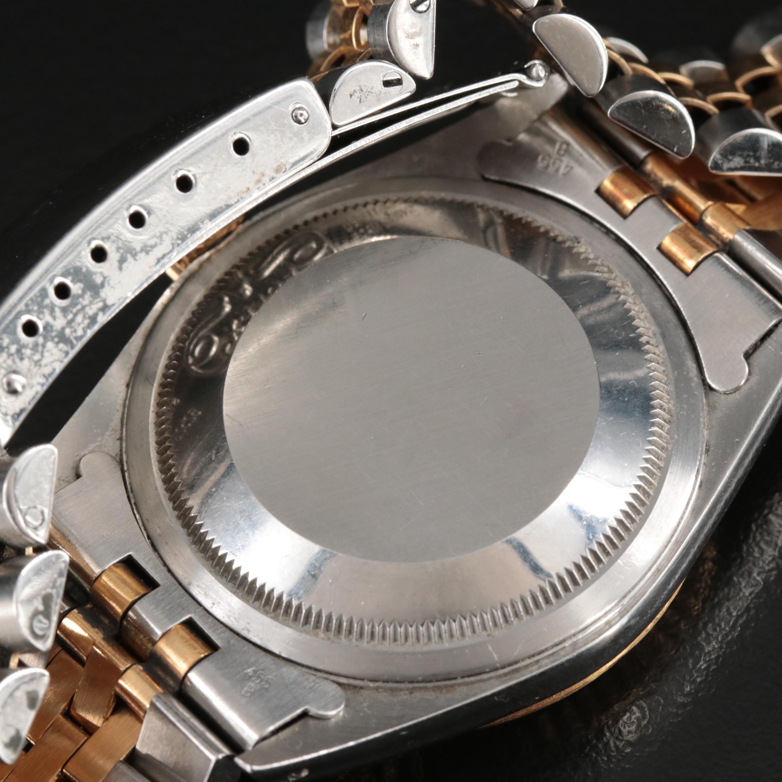 1991 Rolex Oyster Perpetual Datejust 18K and Stainless Steel Watch